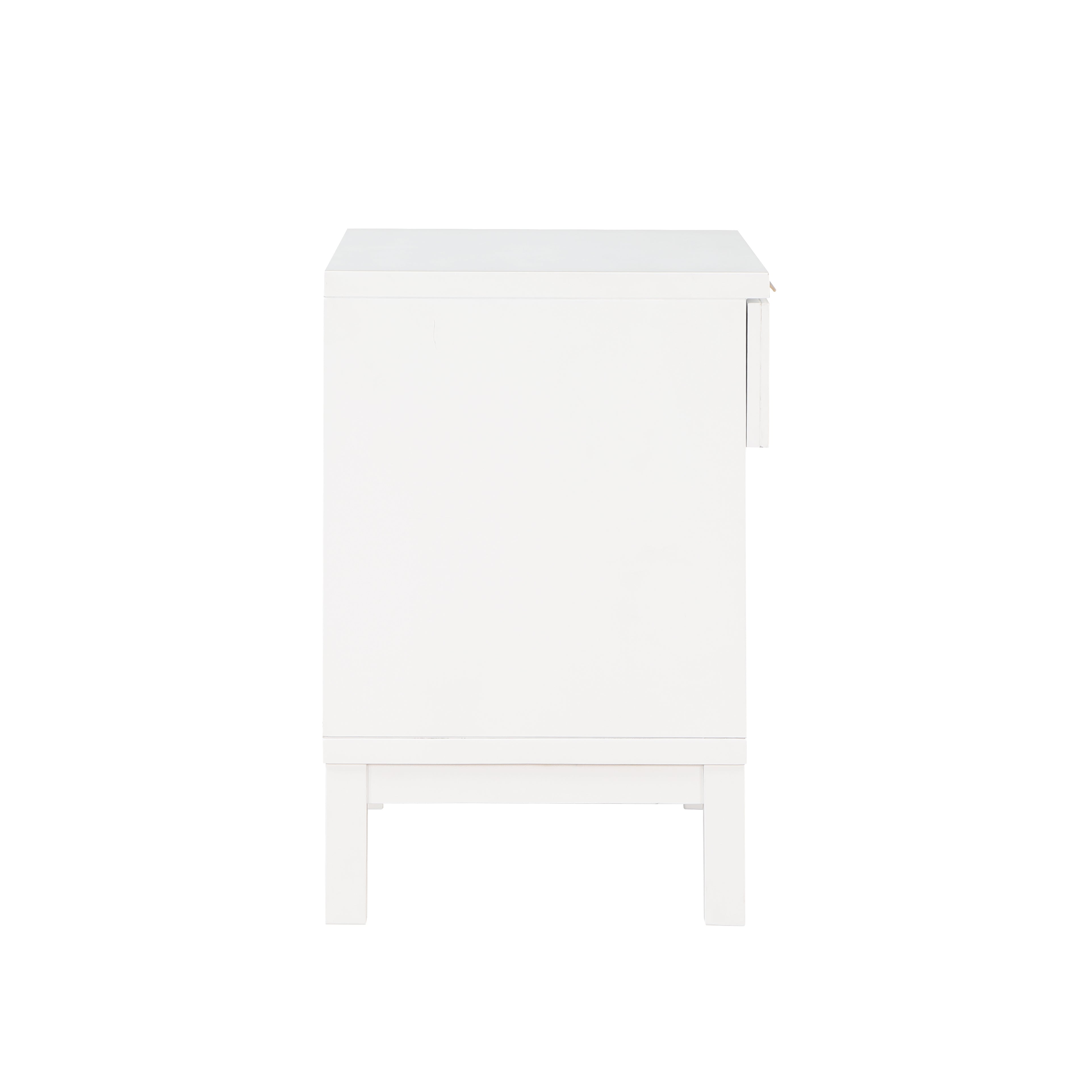 Blake Cane 1-Drawer Nightstand