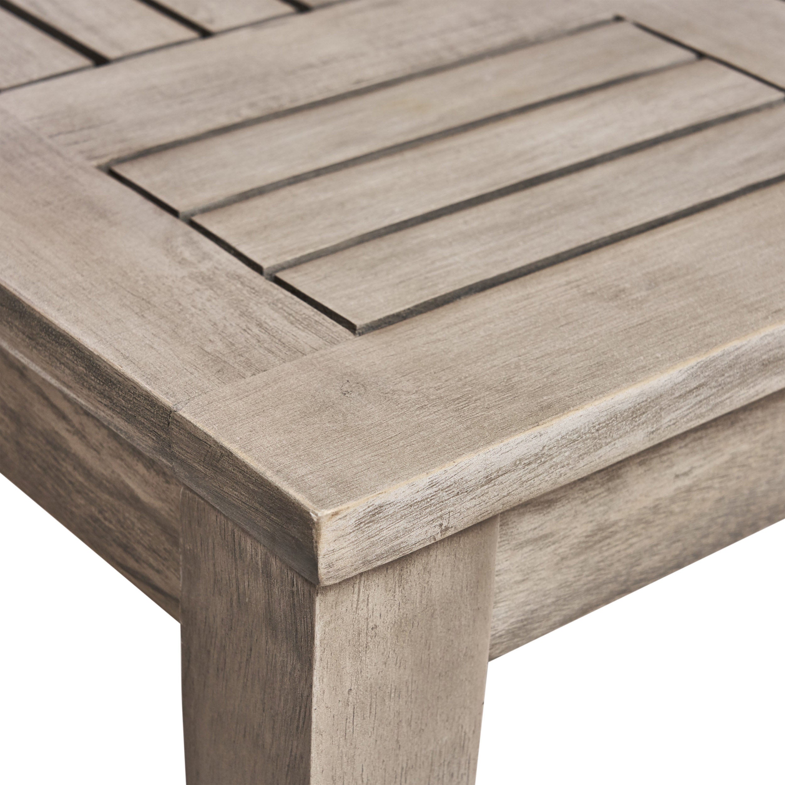 Hampton Rectangular Acacia Outdoor Coffee Table