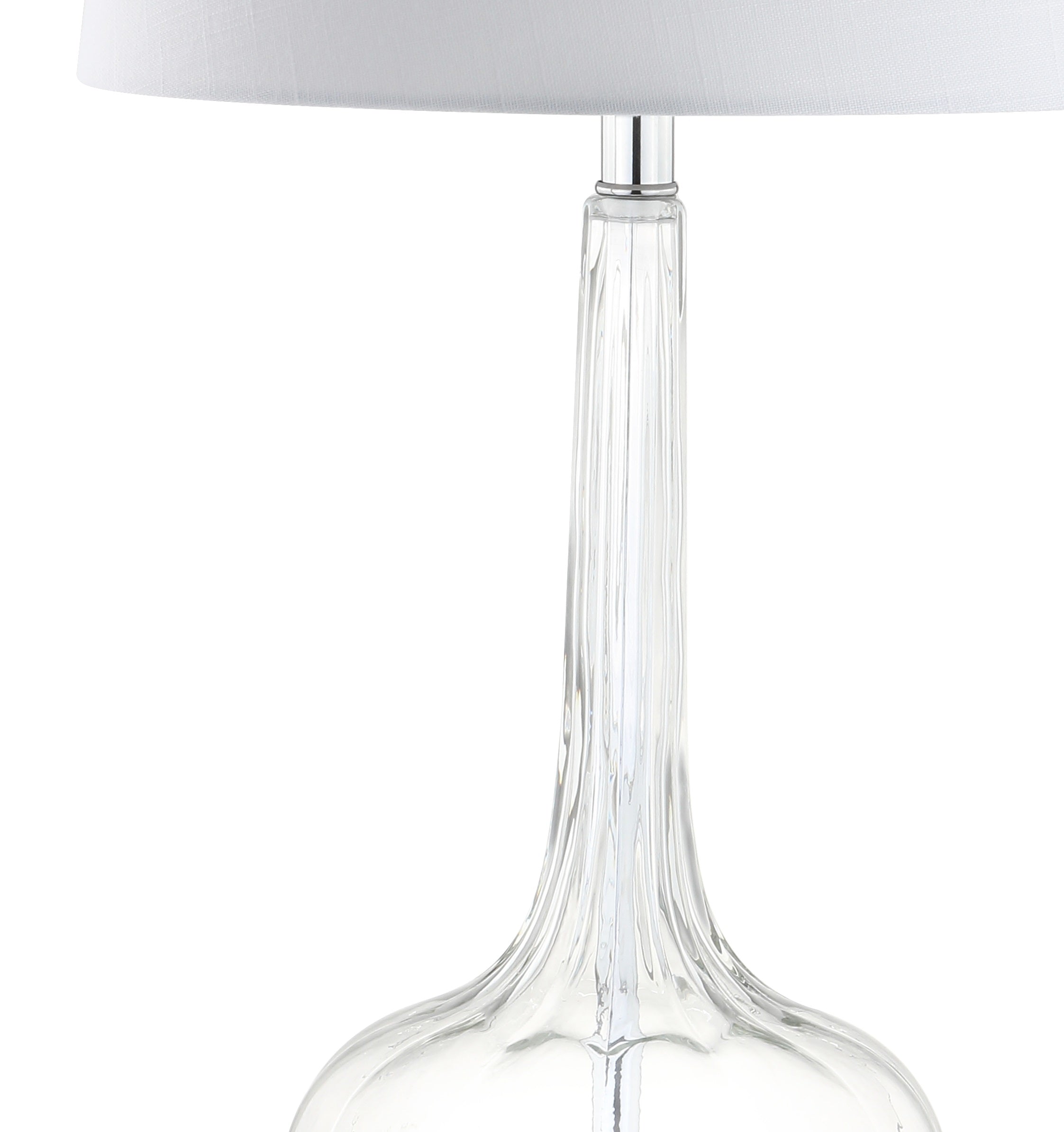 Bette Glass Teardrop LED Table Lamp, Set of 2