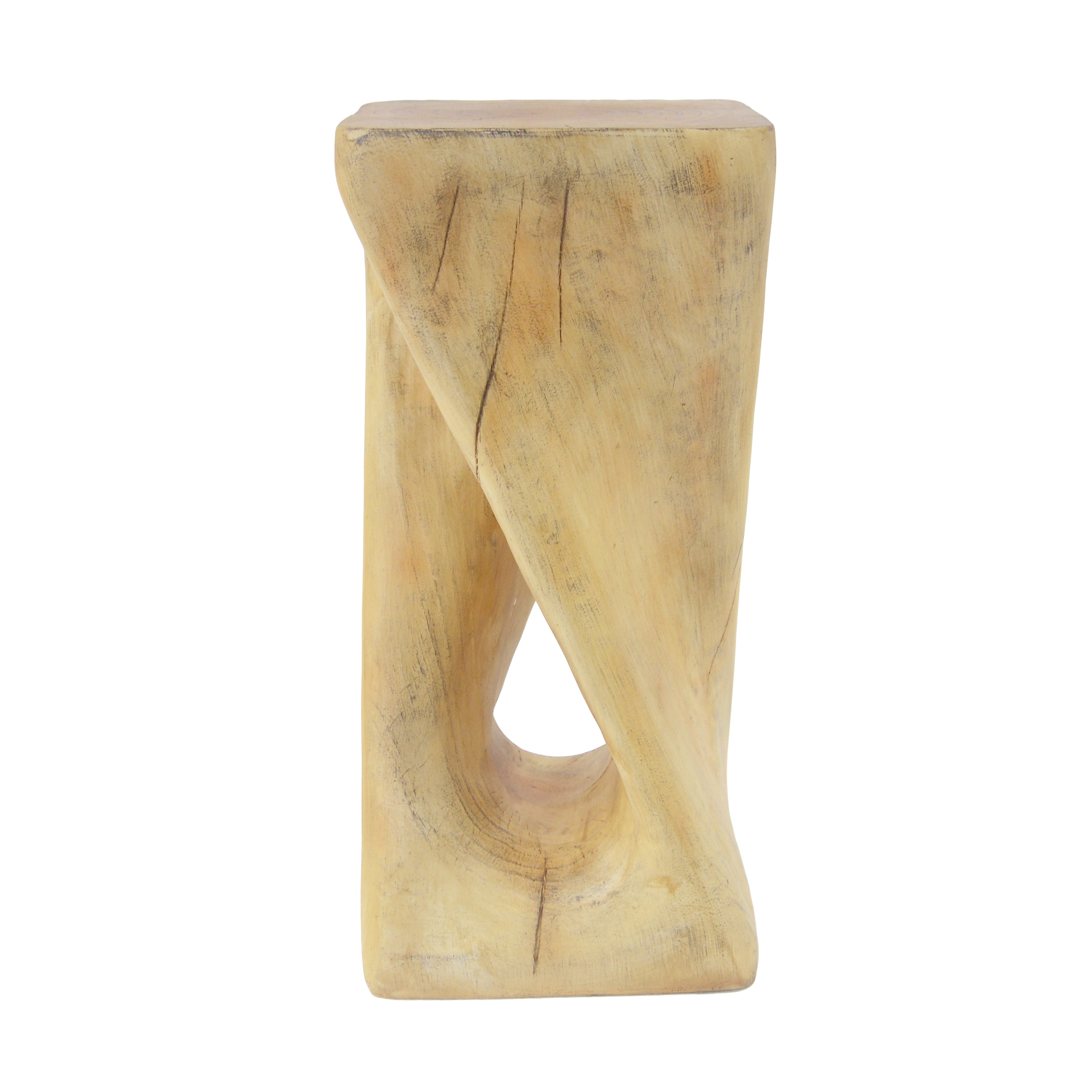 Twist Shape Accent Table