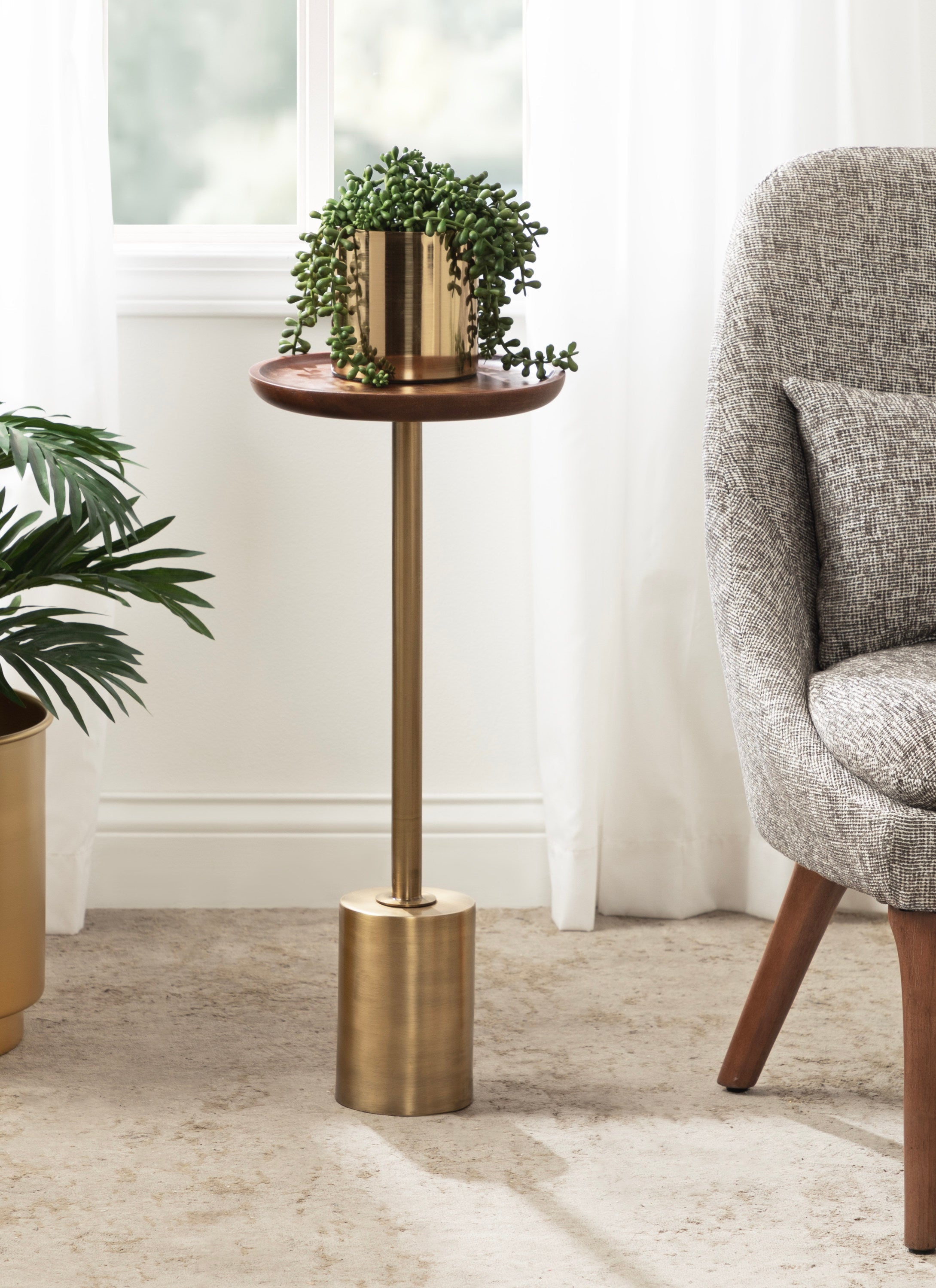 Xyler Wood and Metal Table