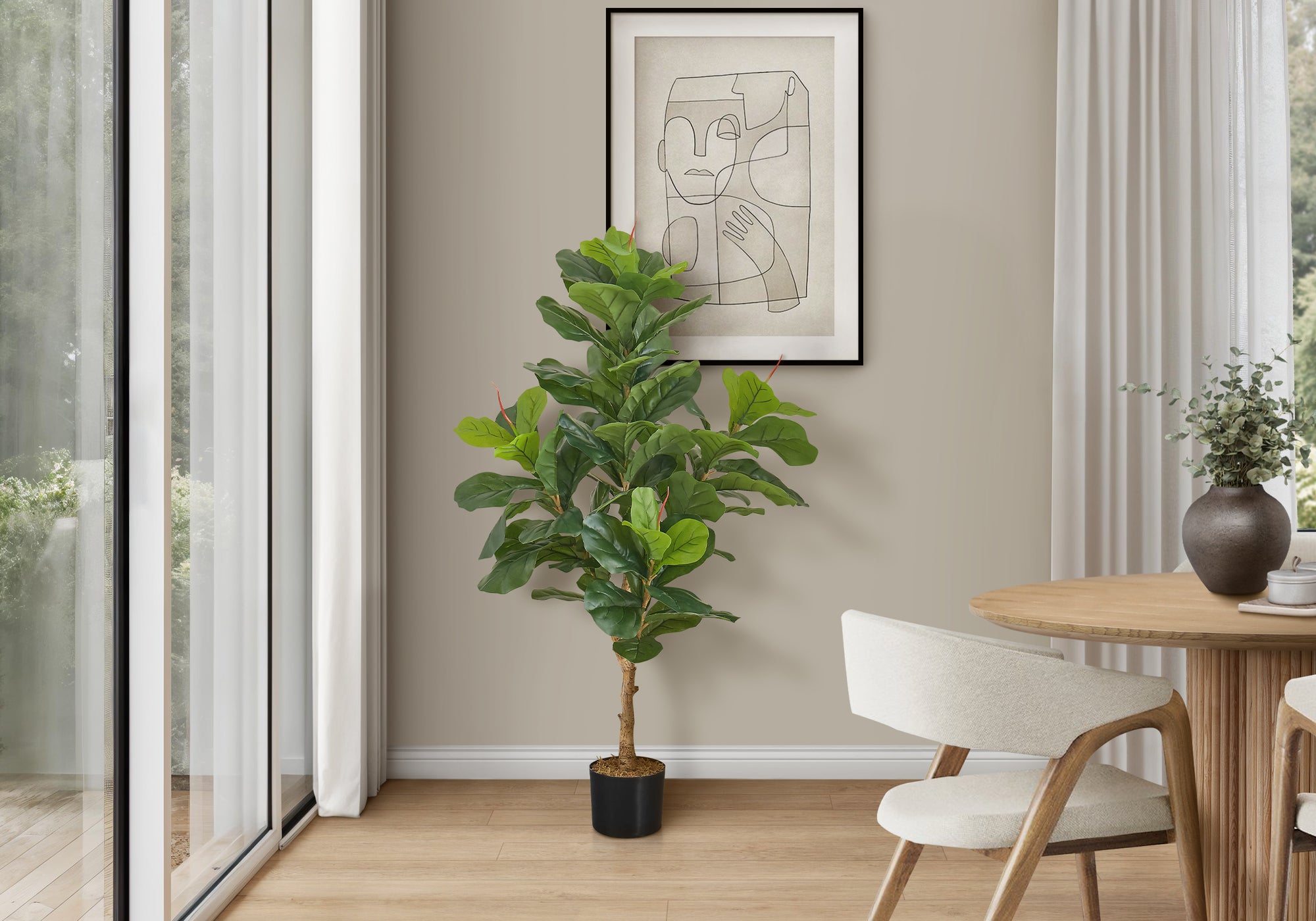 tall faux fiddle leaf fig tree 47" Faux Fiddle Leaf Fig Tree – Pier 1