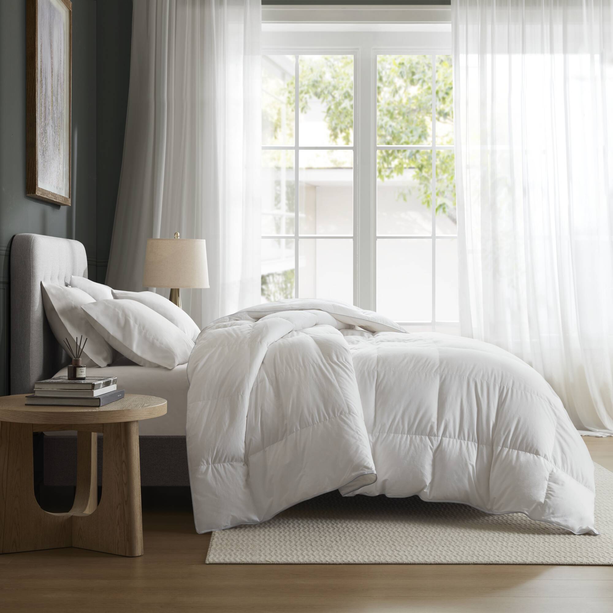 100% Cotton Shell Comforter