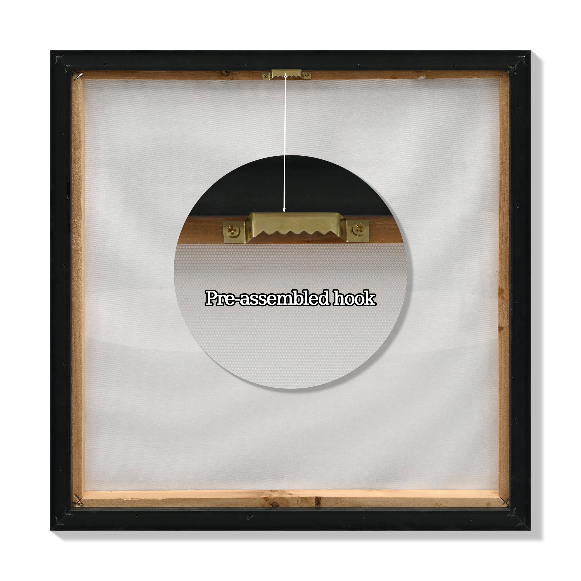 Tiger in Bathtub Wall Art Print Poster, Wood Frame