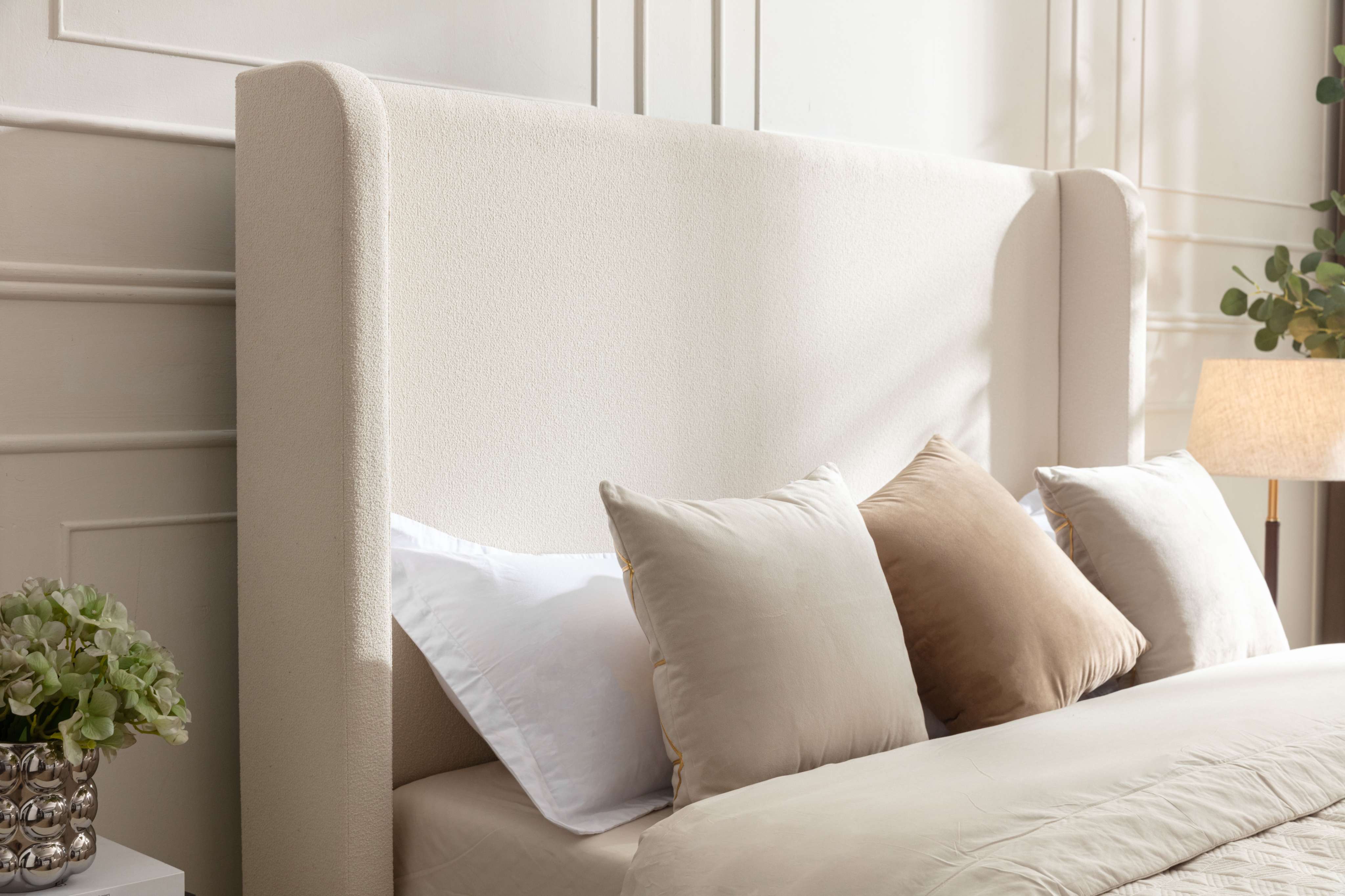 Harper Tall Headboard Upholstered Bed