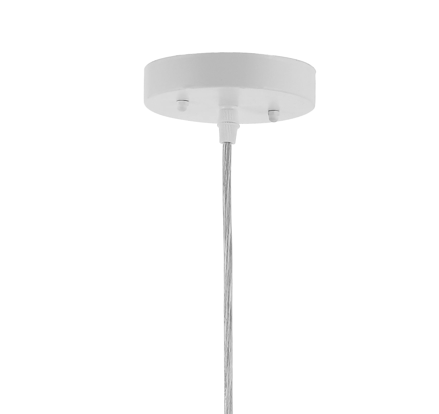 Luna 1-Light Bohemian Modern Woven Rattan/Iron LED Pendant