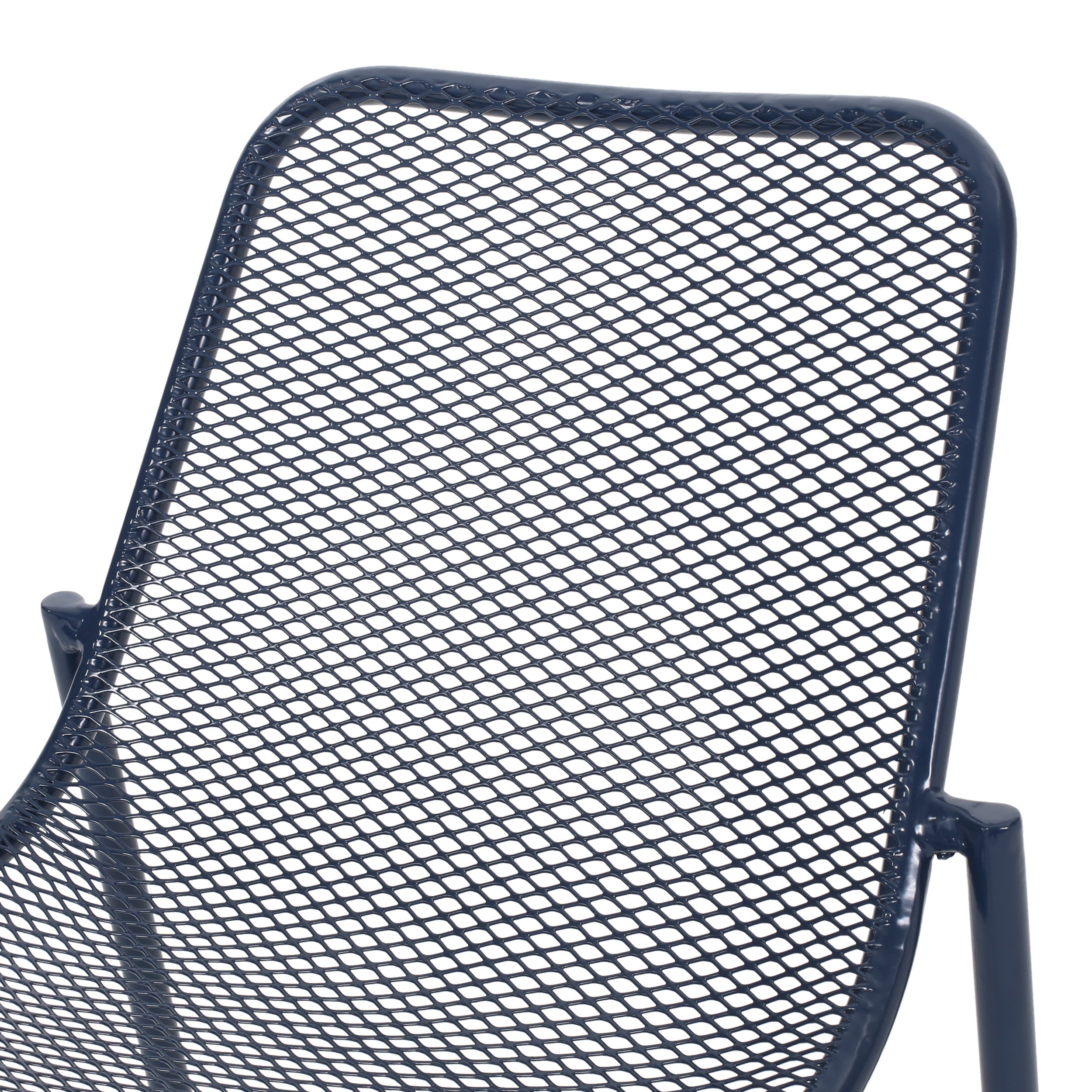 Kincaid Stackable Iron Chairs, Set of 2