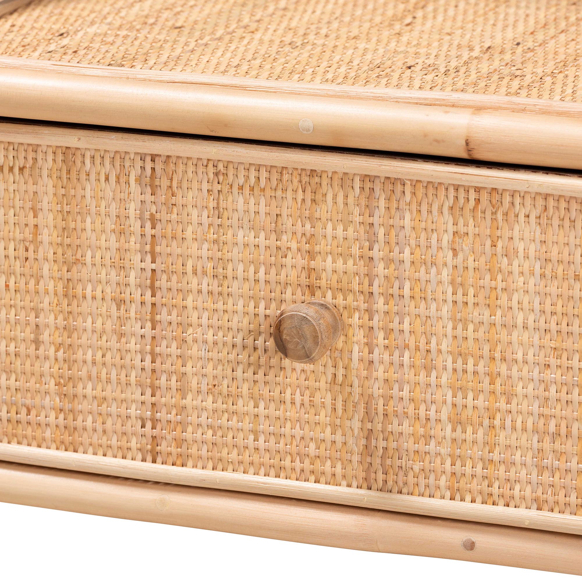 Raja Rattan 1-Drawer Nightstand