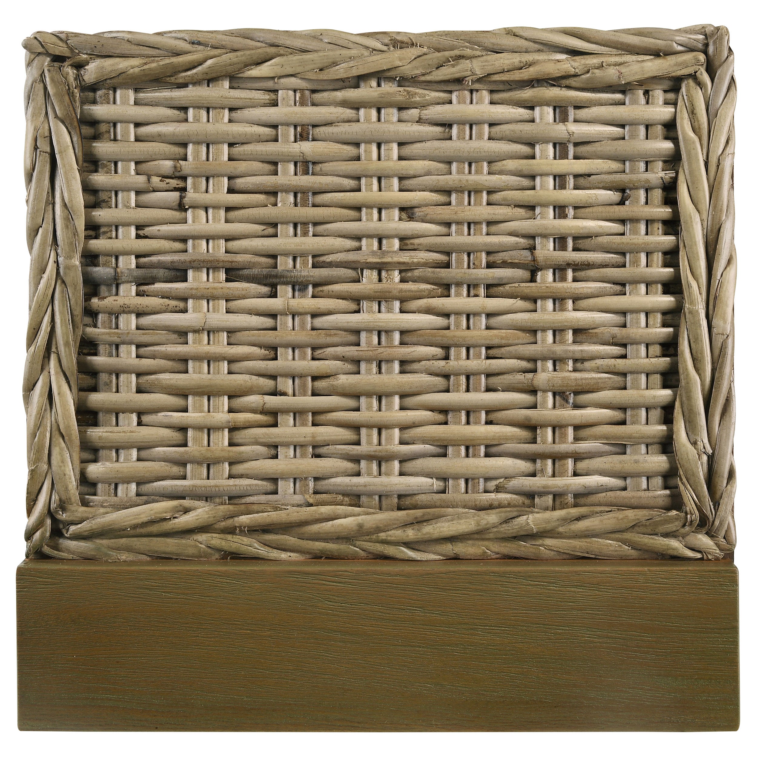 Almaden Kubu Grey Panel Bed