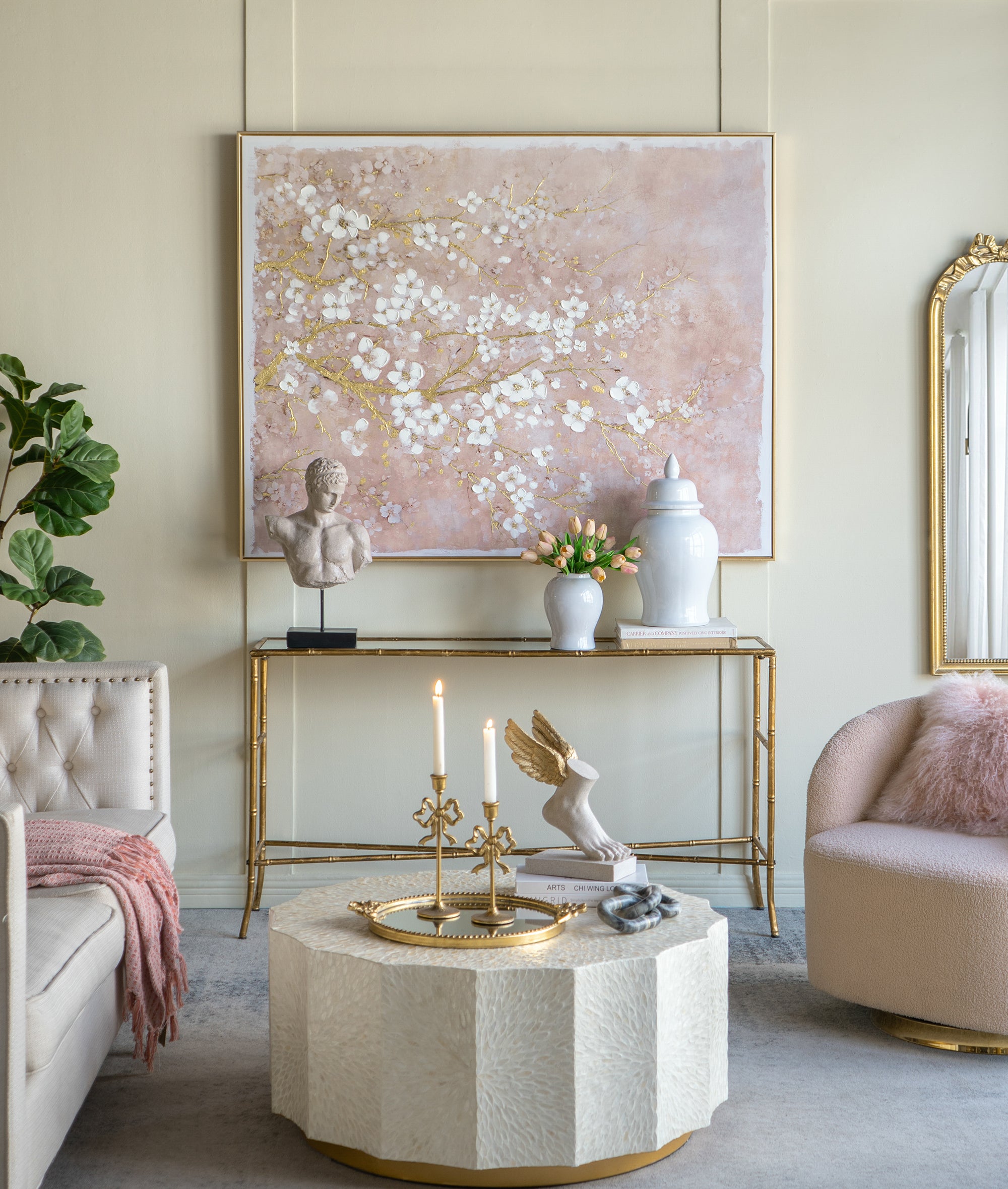 Cherry Blossom Canvas Art