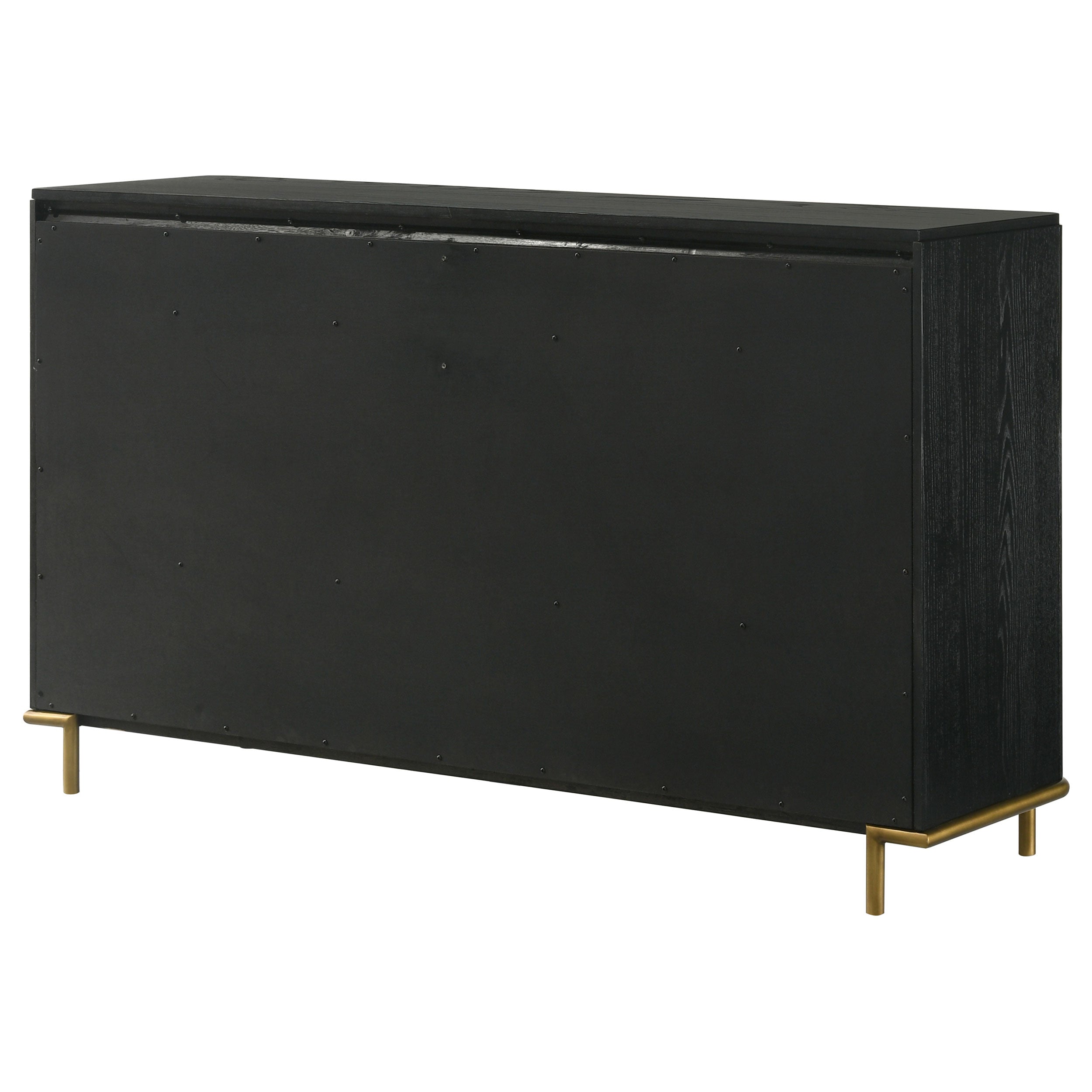 Anser Black 8-Drawer Dresser