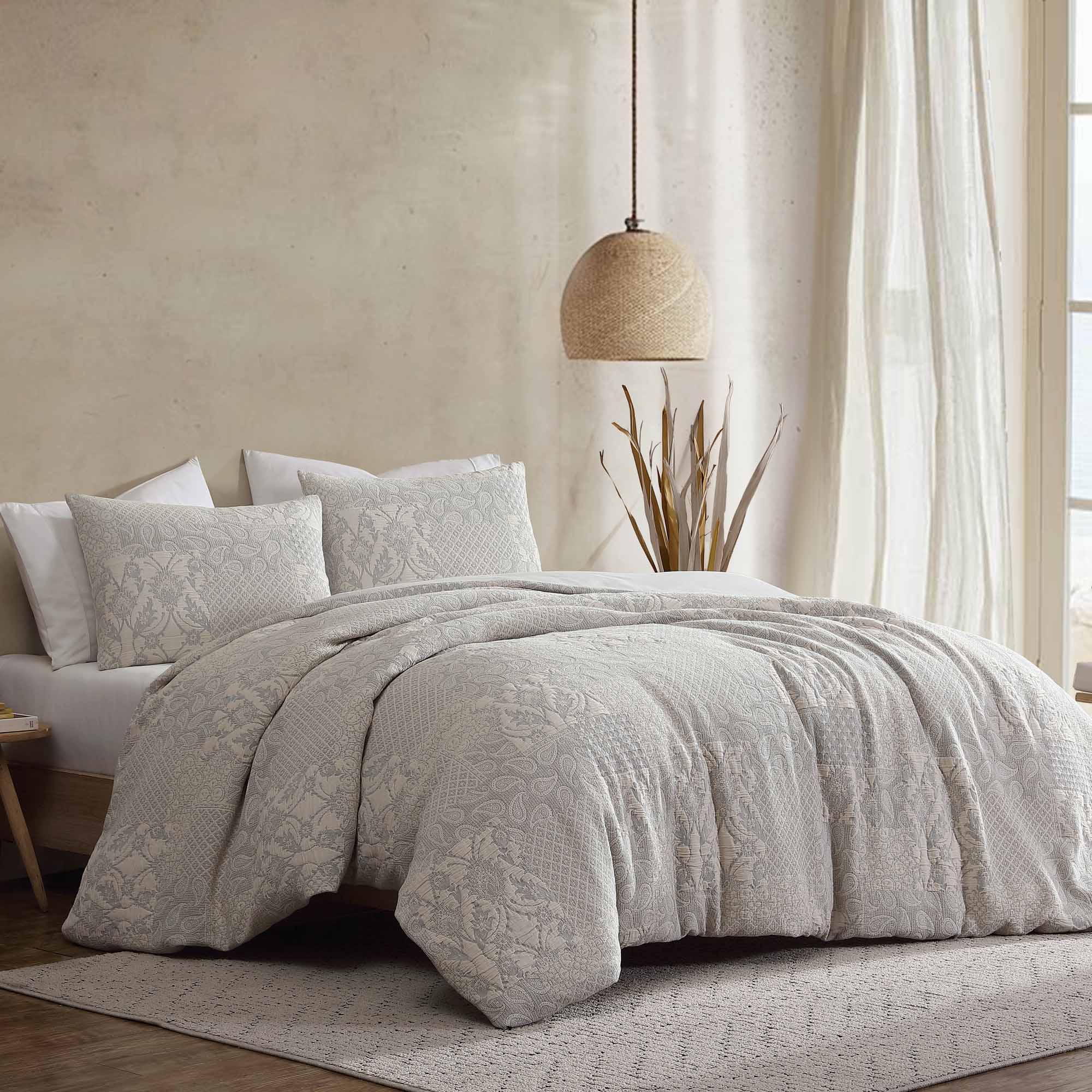 Paisley 3 Piece Comforter Cover Set