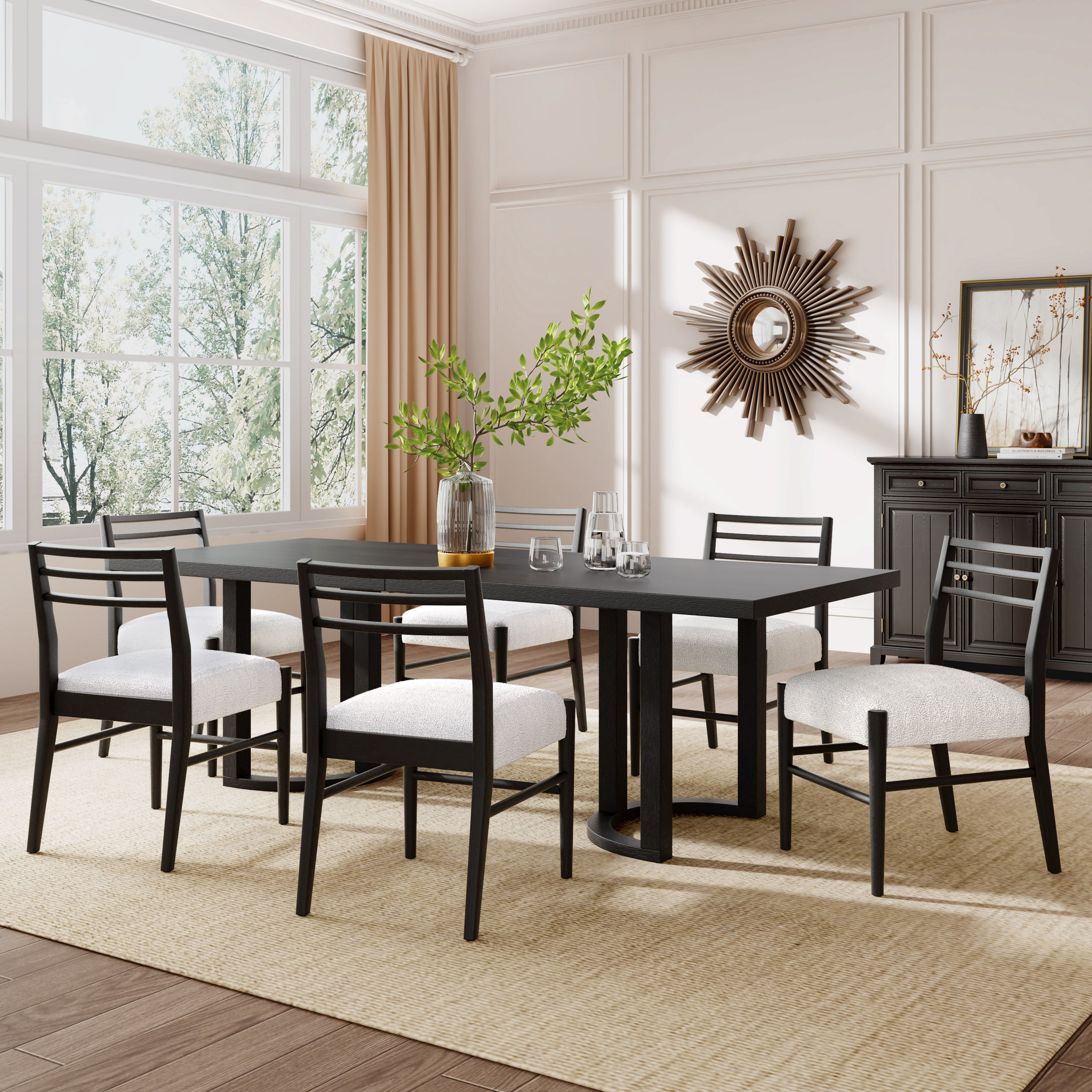 Brookhaven 7-Piece Wood Dining Set