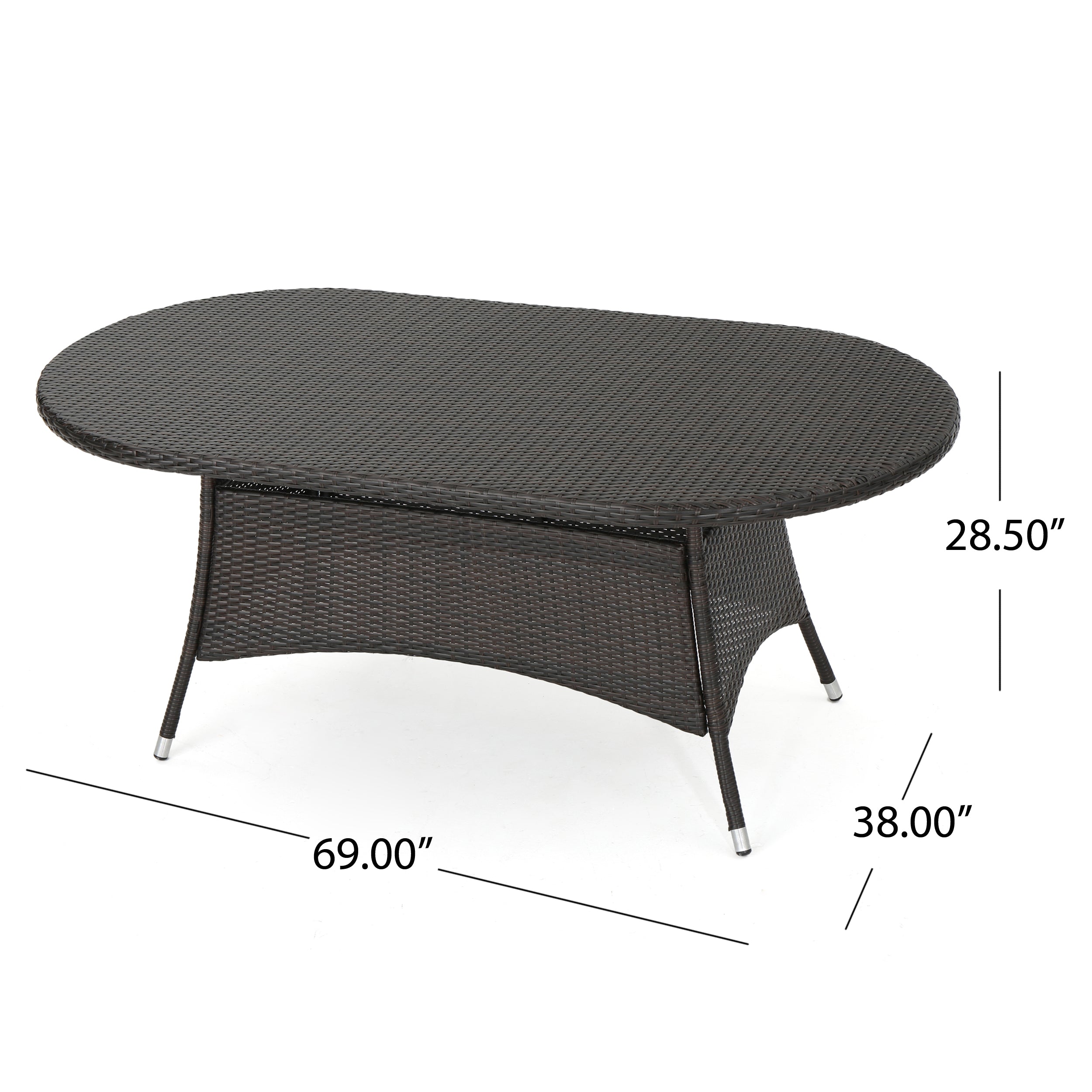 Corsica Oval Outdoor Dining Table
