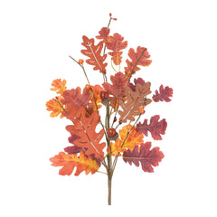 Fall-Oak-Leaf-Spray-(set-of-6)-Red-Faux-Florals