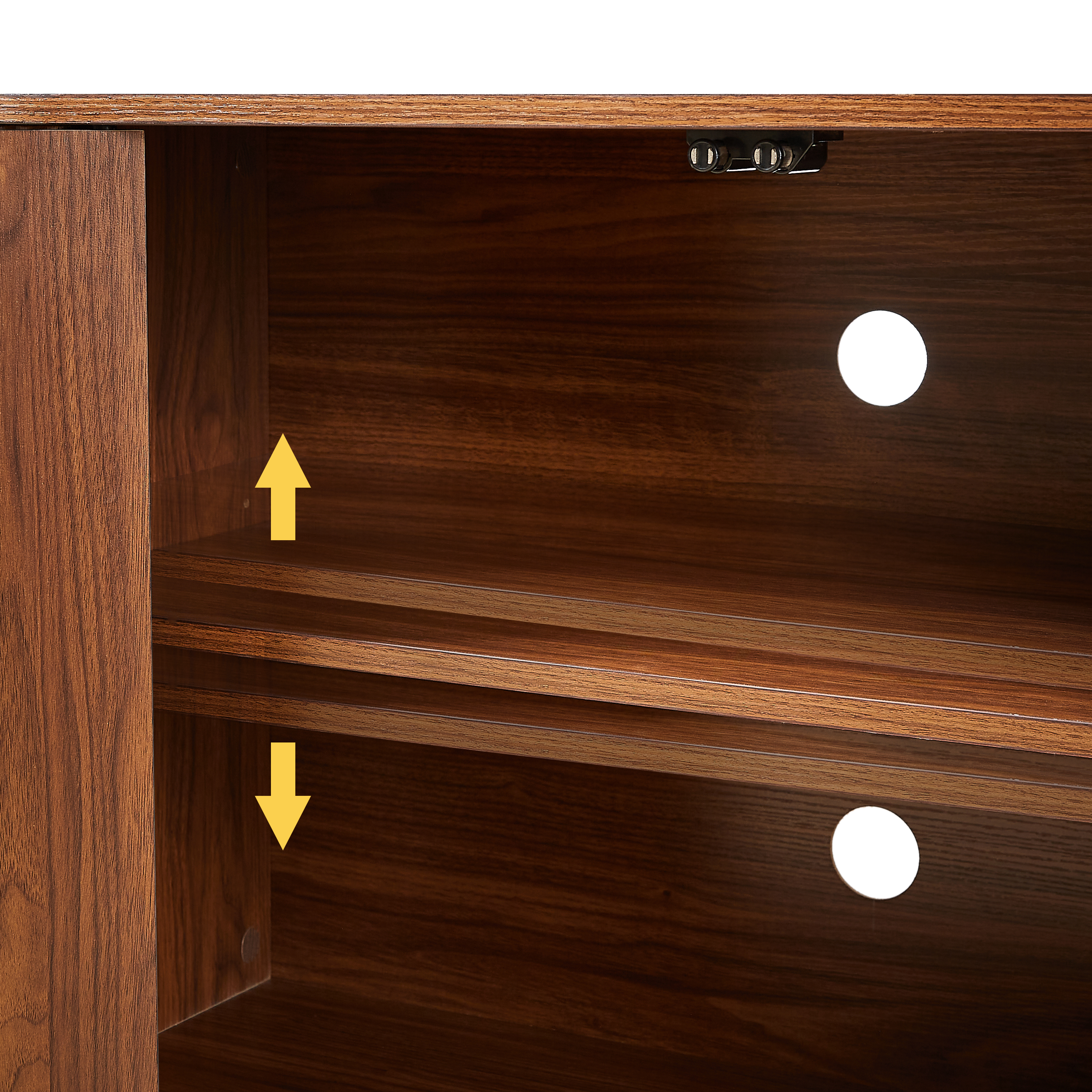 Fluted TV Stand