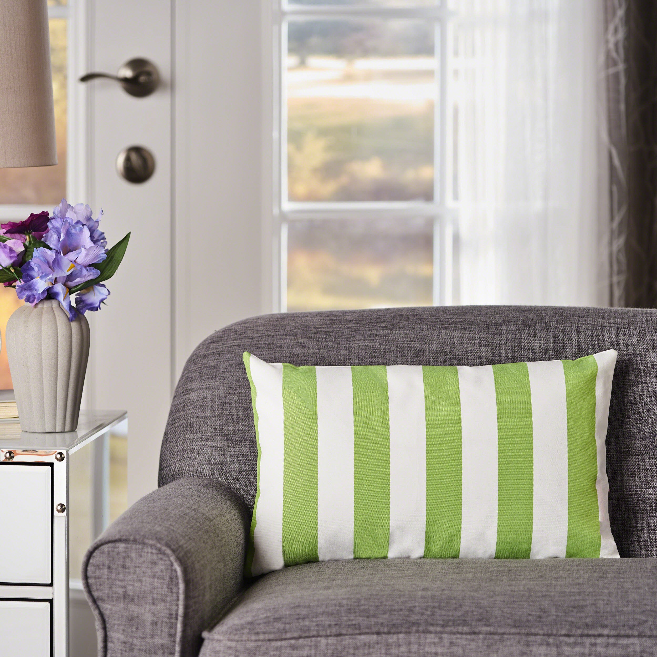 Emulate Outdoor Rectangular Fabric Pillow
