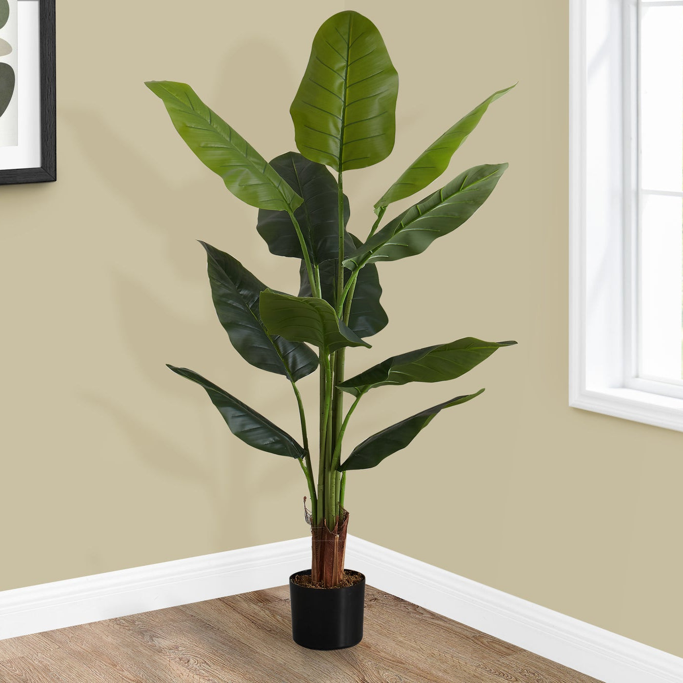 59" Tall Artificial Strelitzia Tree with Pot