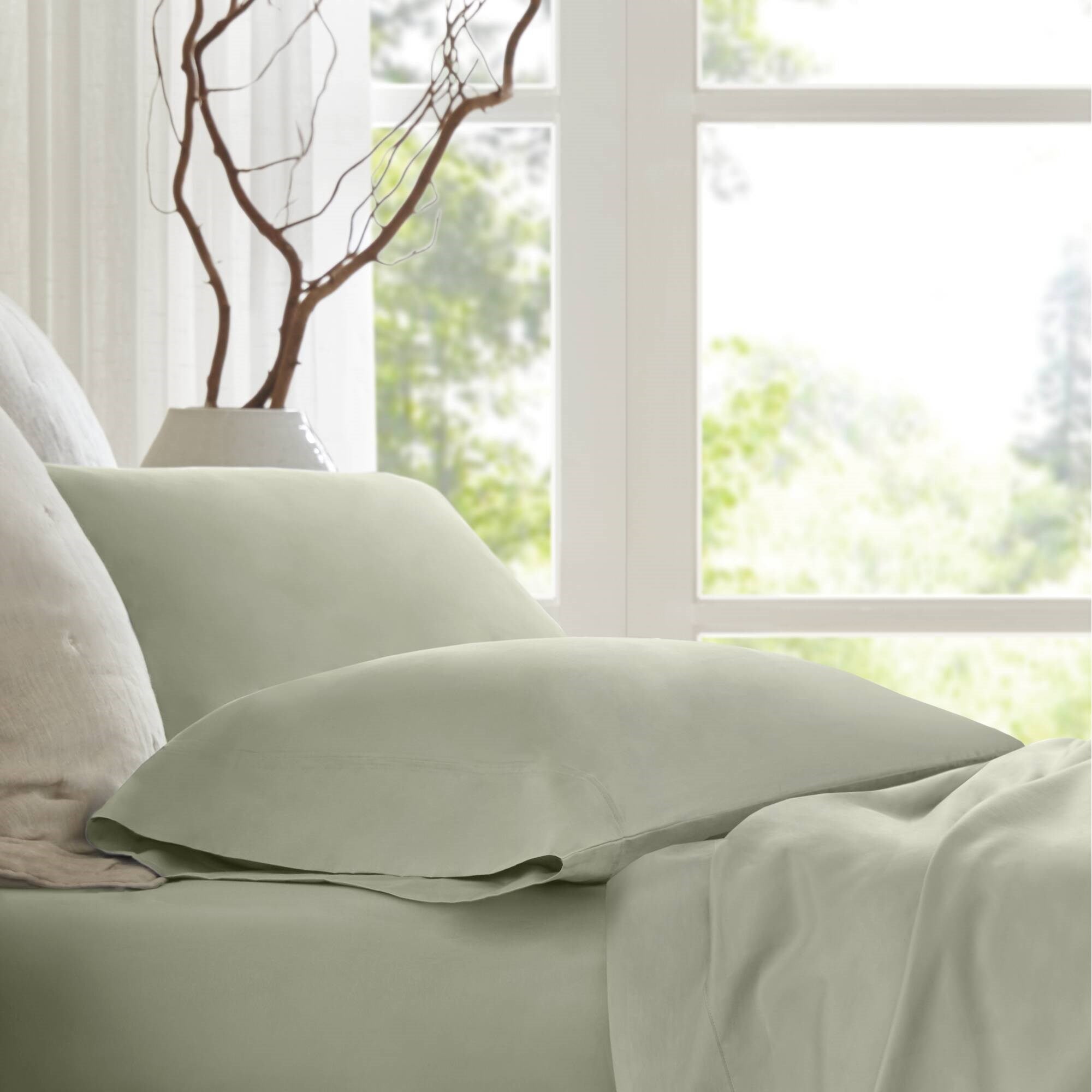 100% Egyptian Cotton Sateen Sheet Set