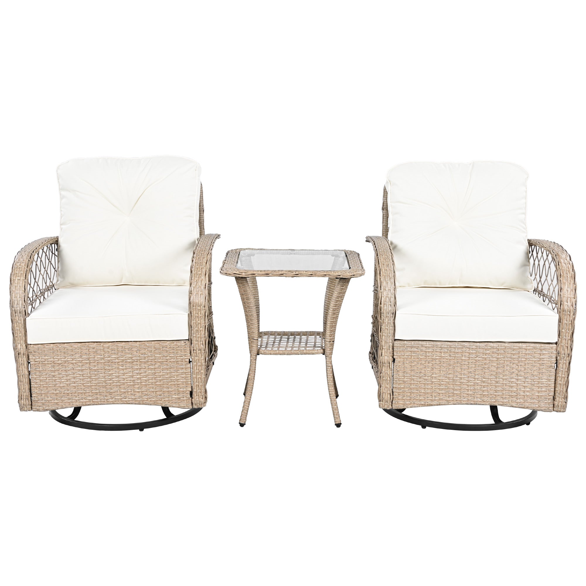 3-Piece Outdoor Chat Set