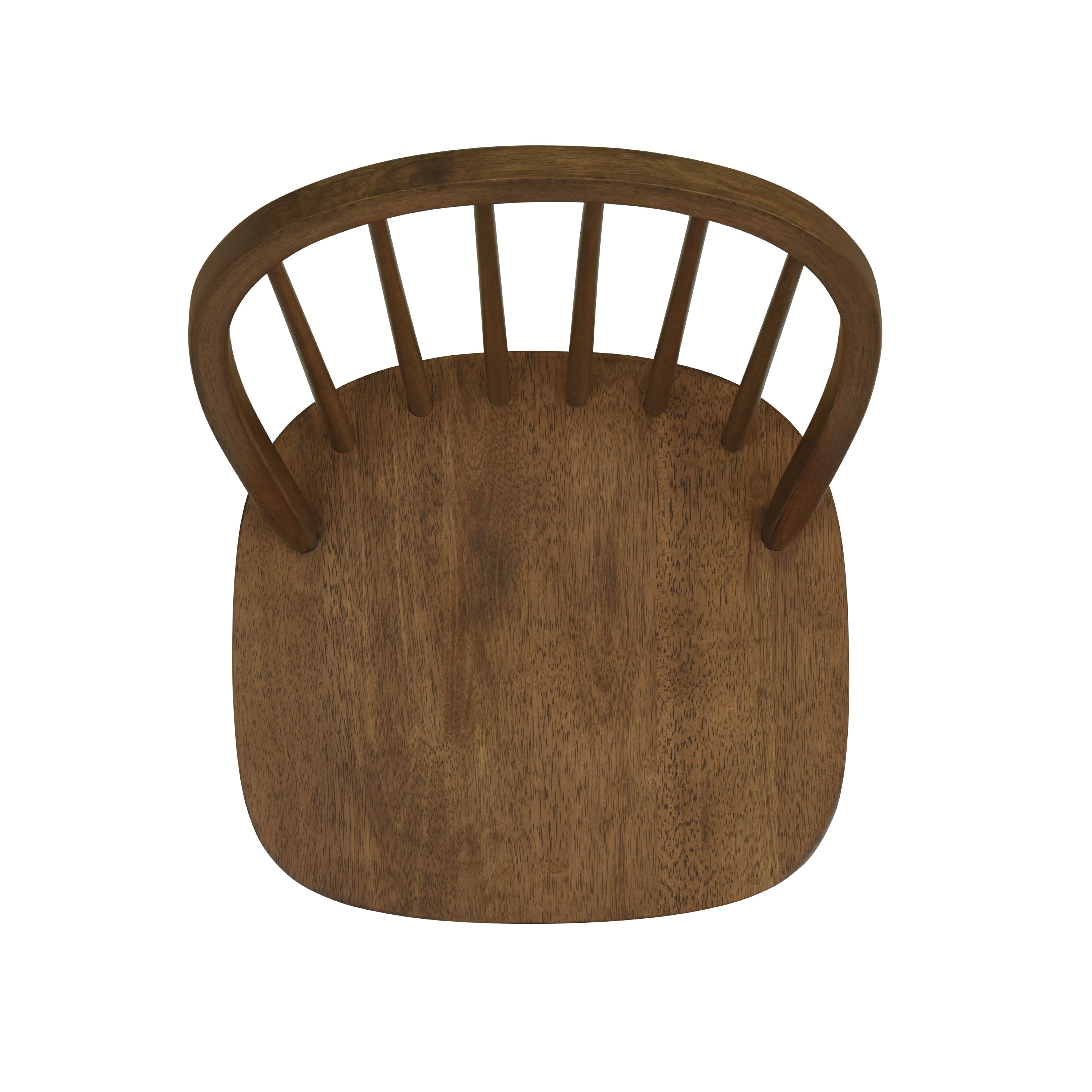 Solid Wood Spindle Back Barstool, Set of 2