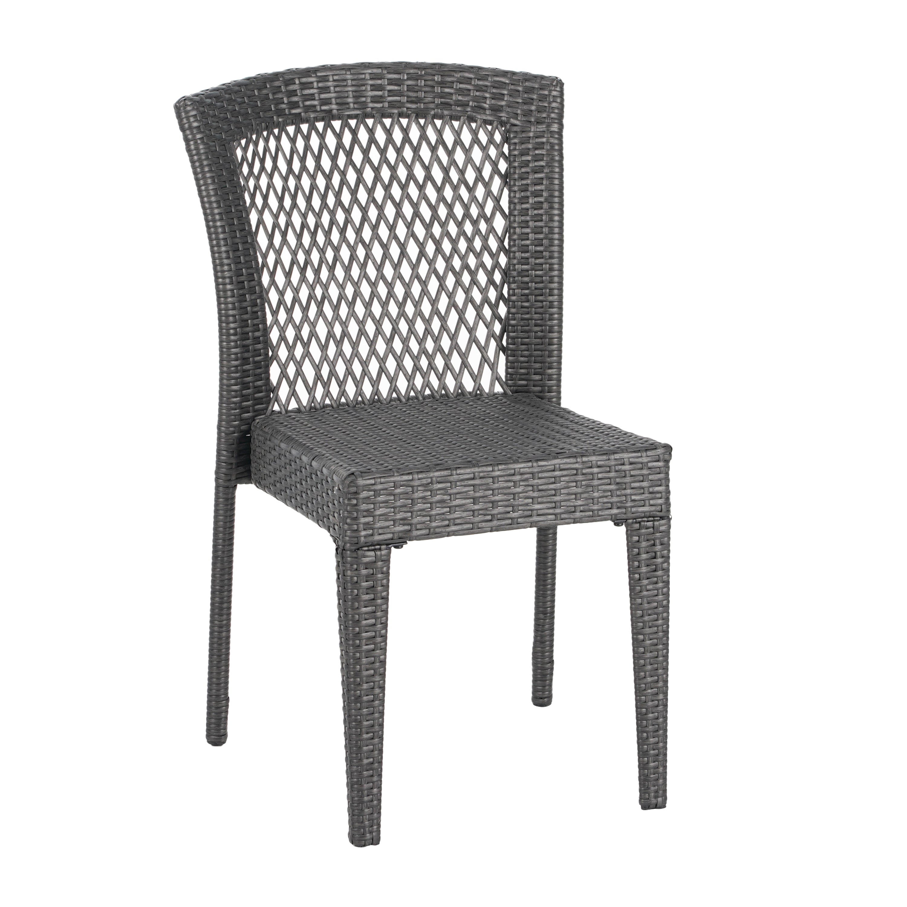 Farley Stacking Outdoor Dining Chairs, Set of 2