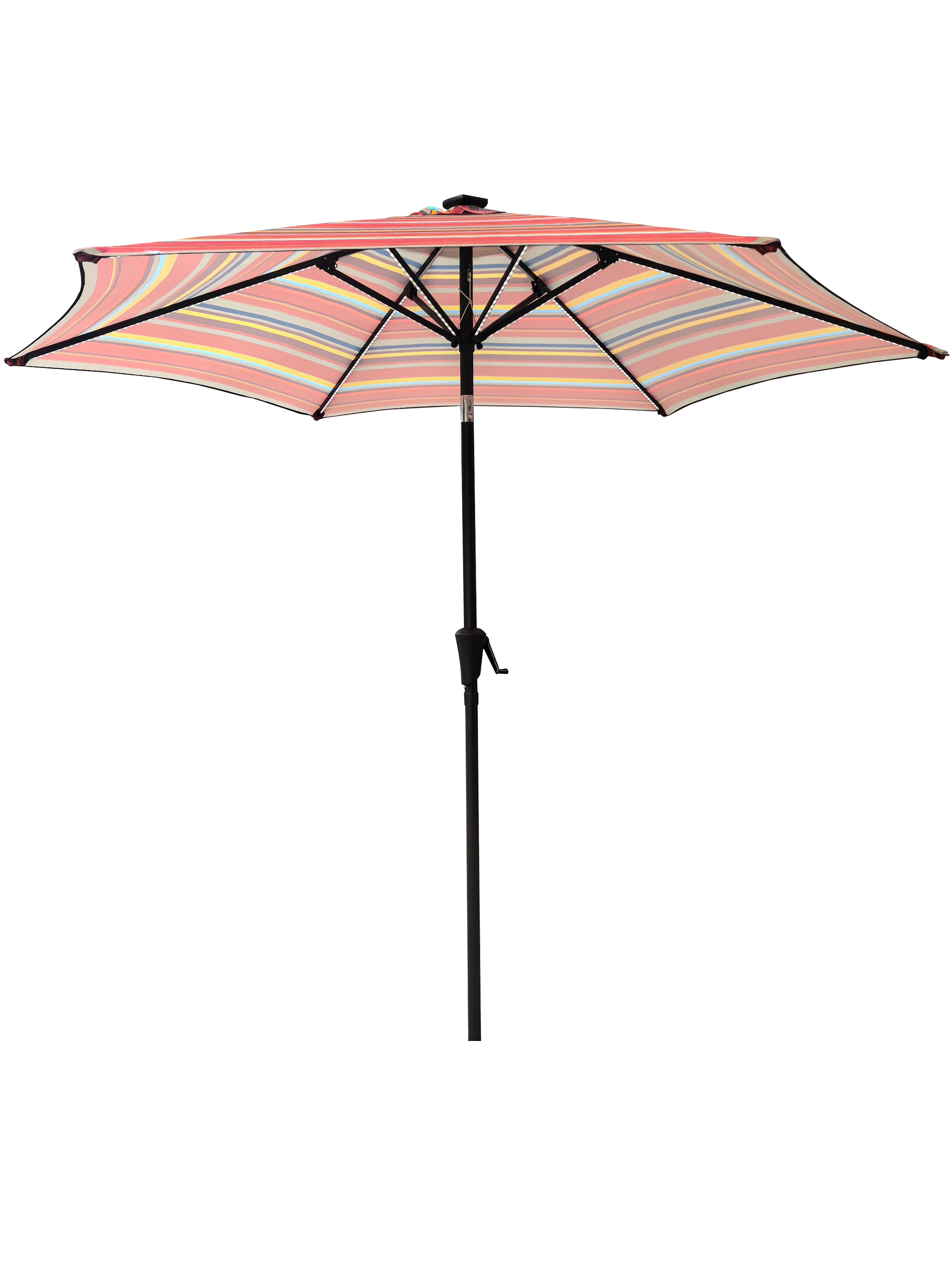 Parasol 9' Patio Umbrella with Lights