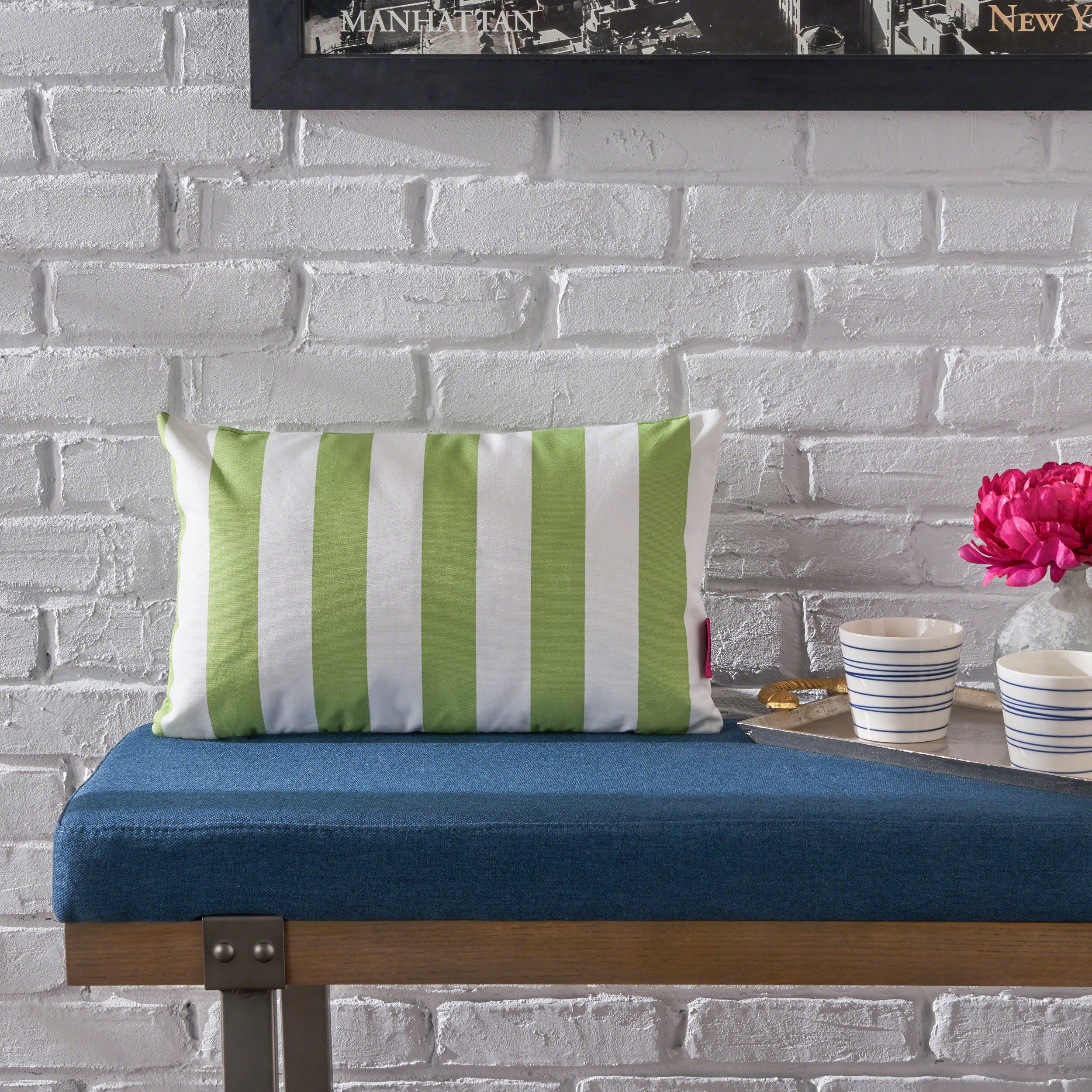 Emulate Outdoor Rectangular Fabric Pillow