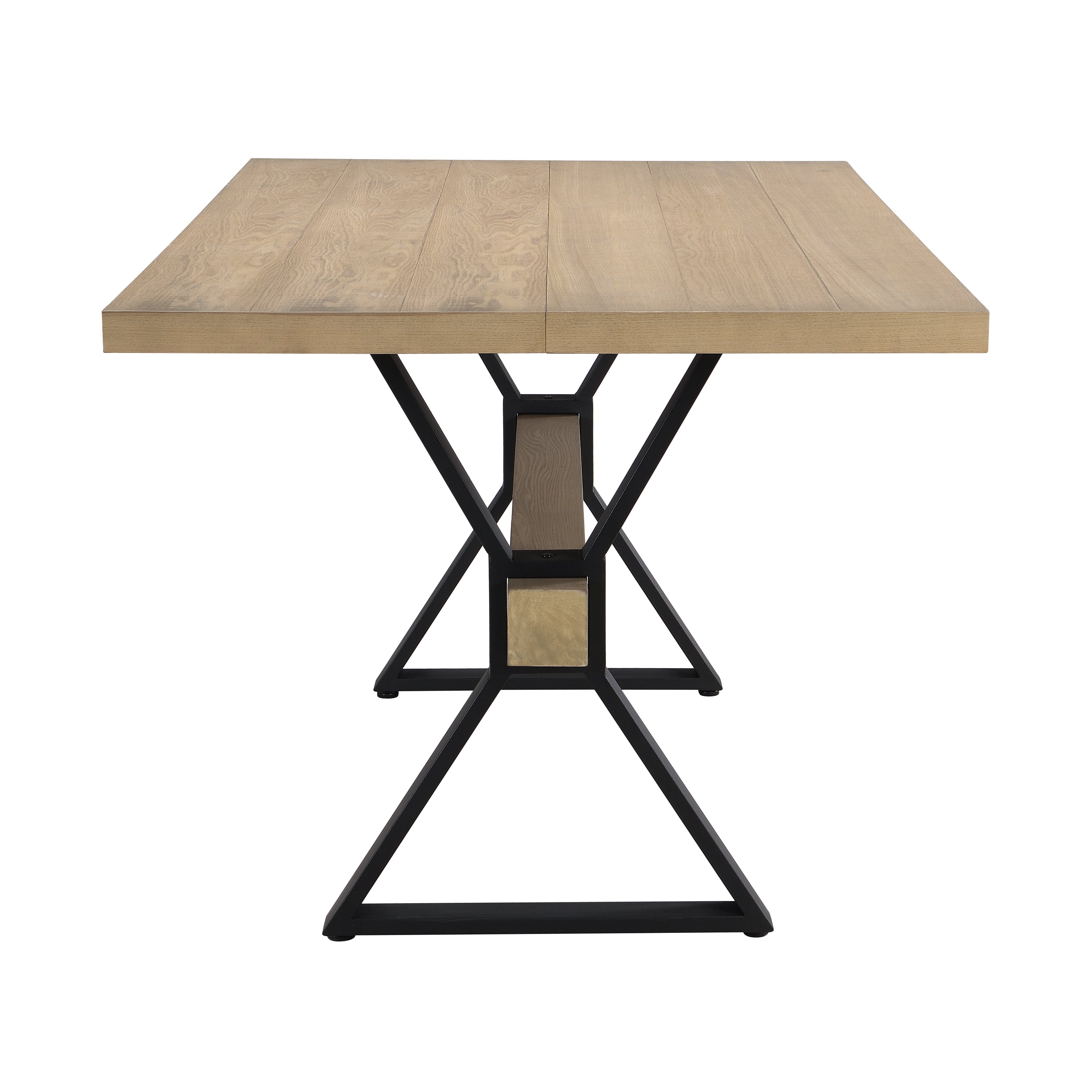 Hartsdale Rectangular Dining Table with X-Shaped Base