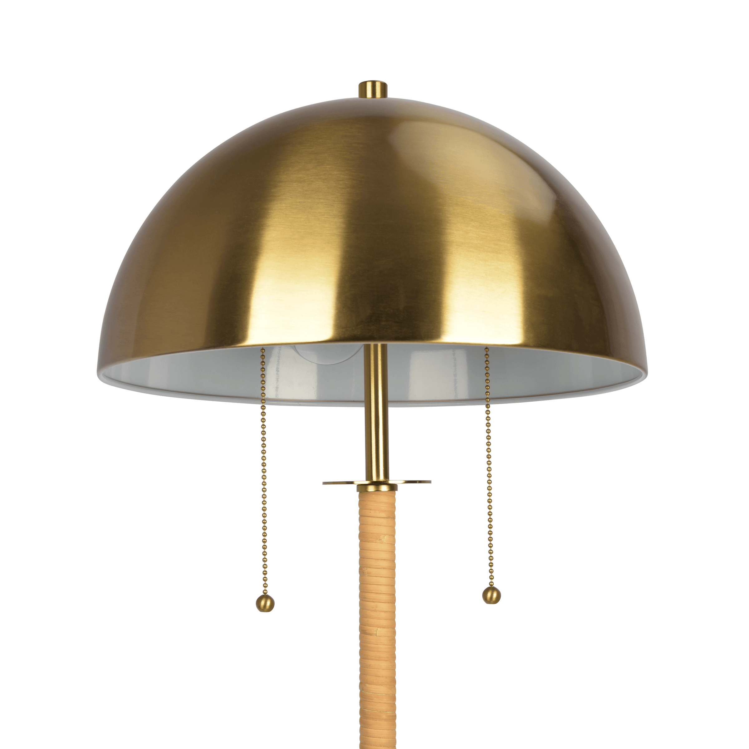 2-Light Floor Lamp with Double OnOff Pull Chain