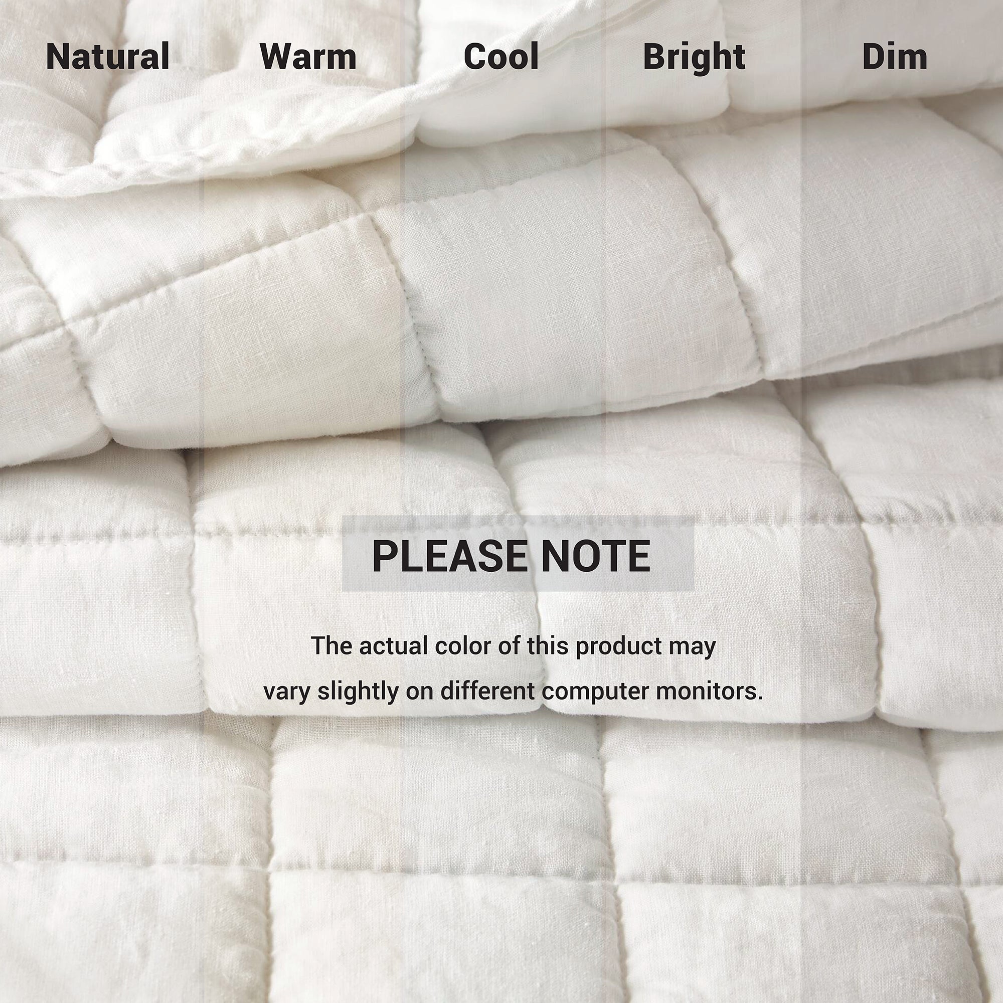 3 Piece Garment Washed French Linen Quilt Set