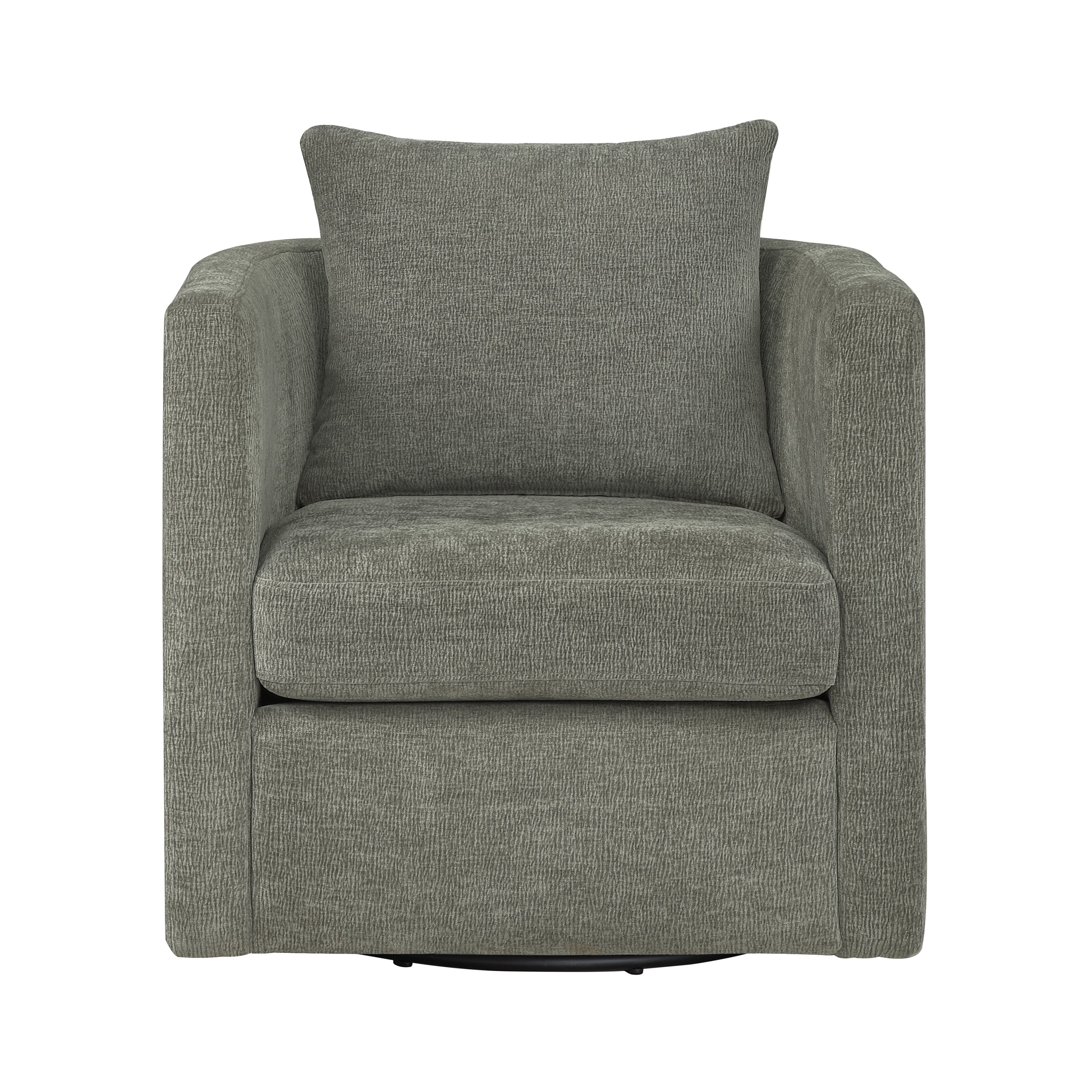 Sutton Swivel Barrel Chair with Performance Fabric