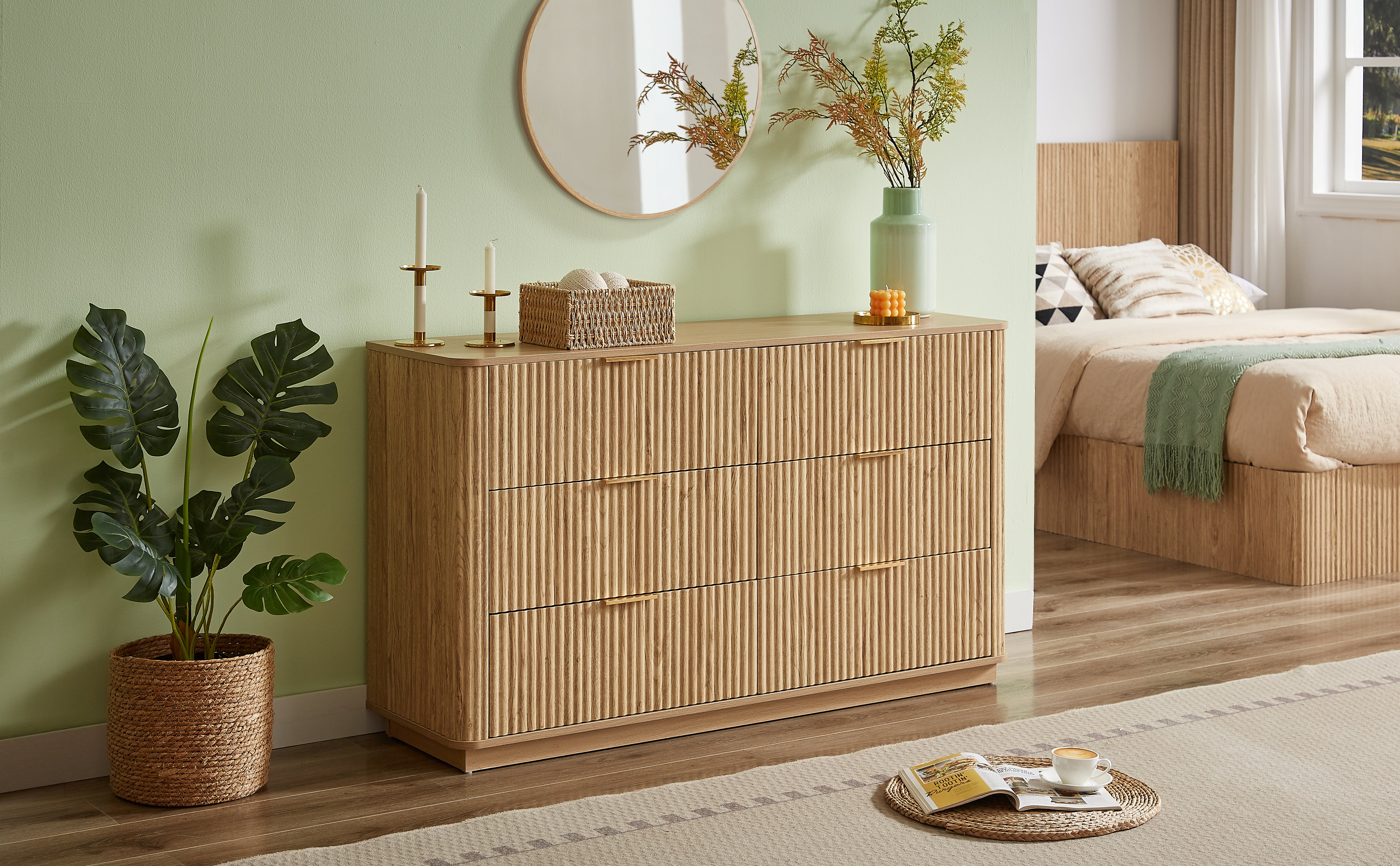 55' Wide Modern Chest of Drawers