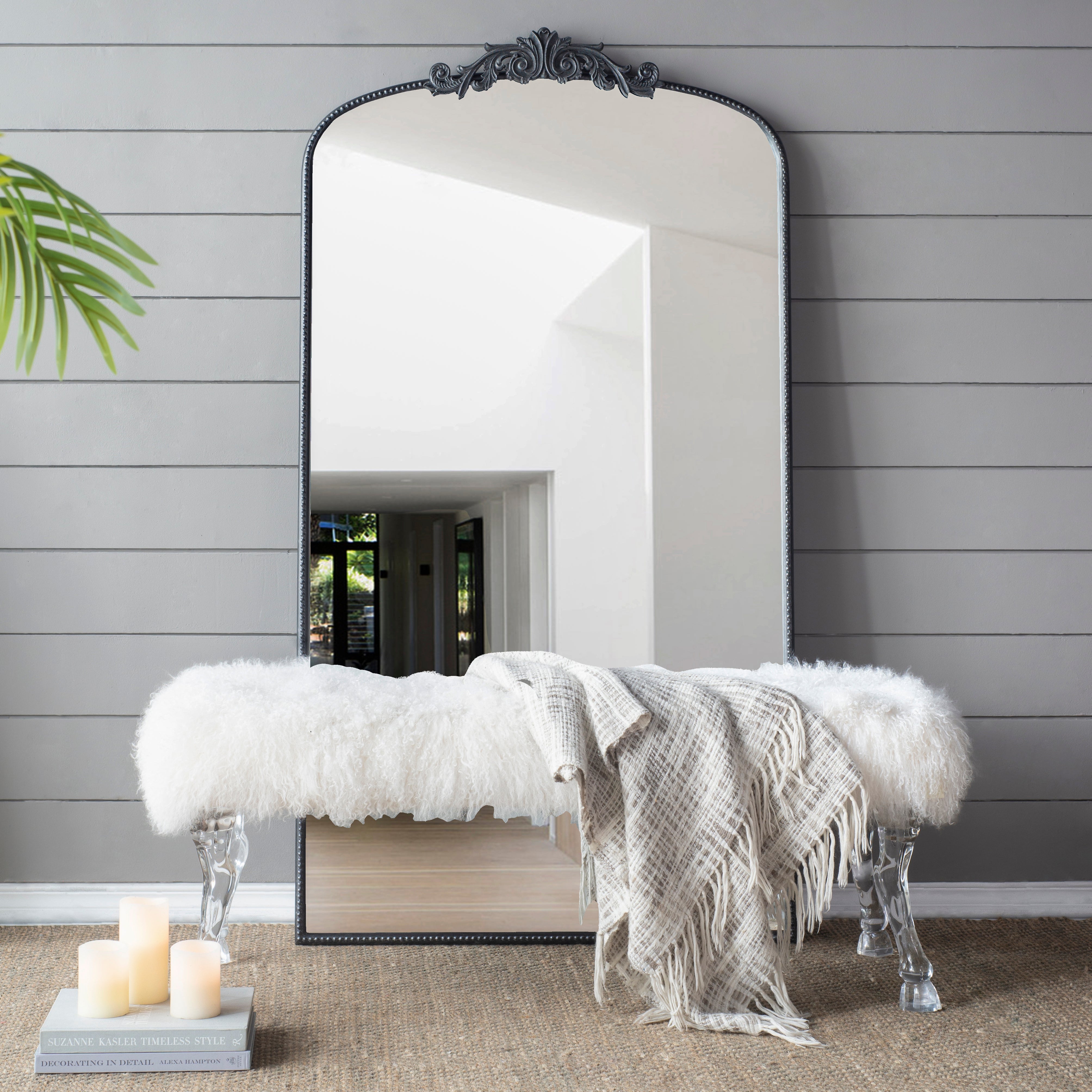 66" x 36" Full Length Arched Mirror