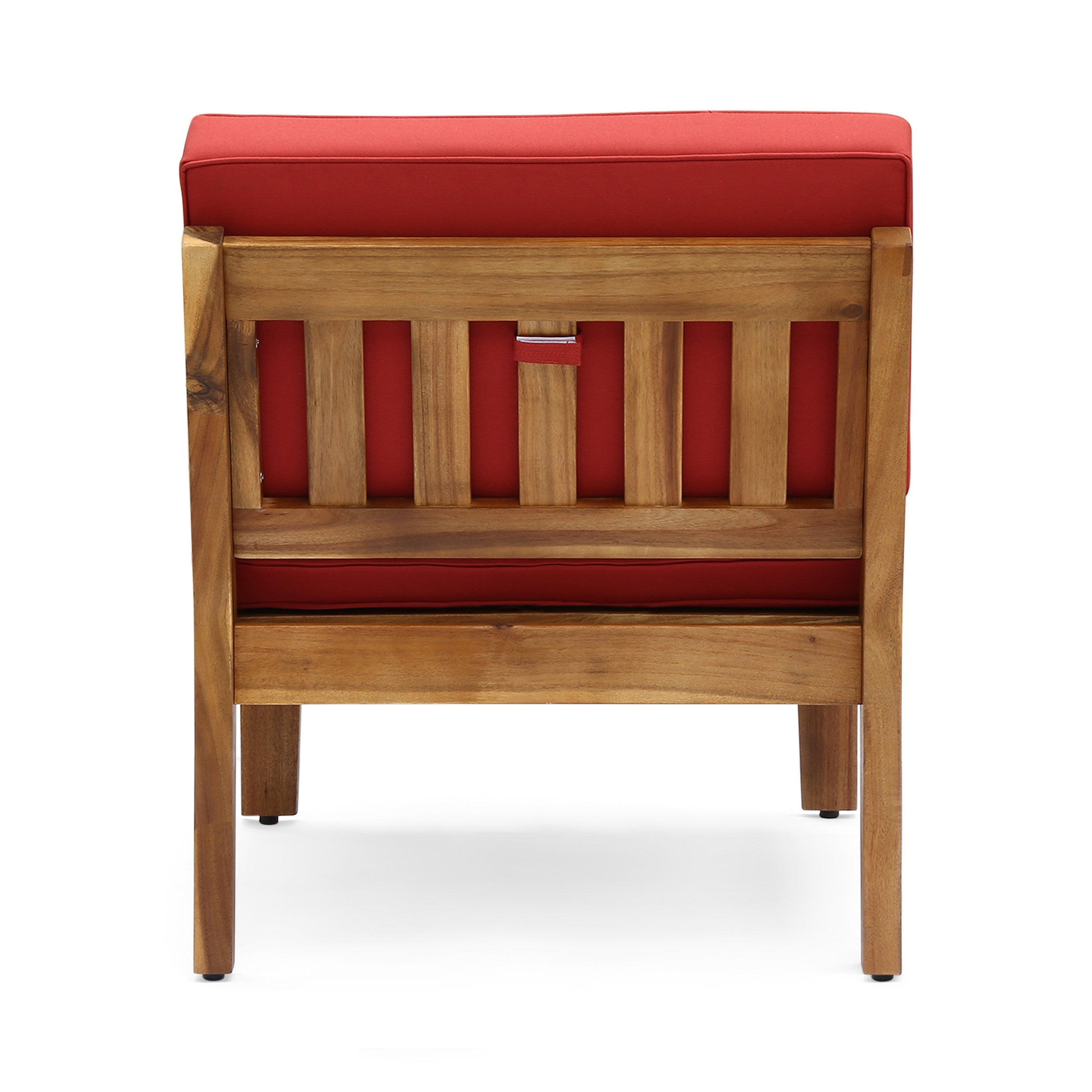 Grenada 5 Seater Acacia Wood Armless Sectional