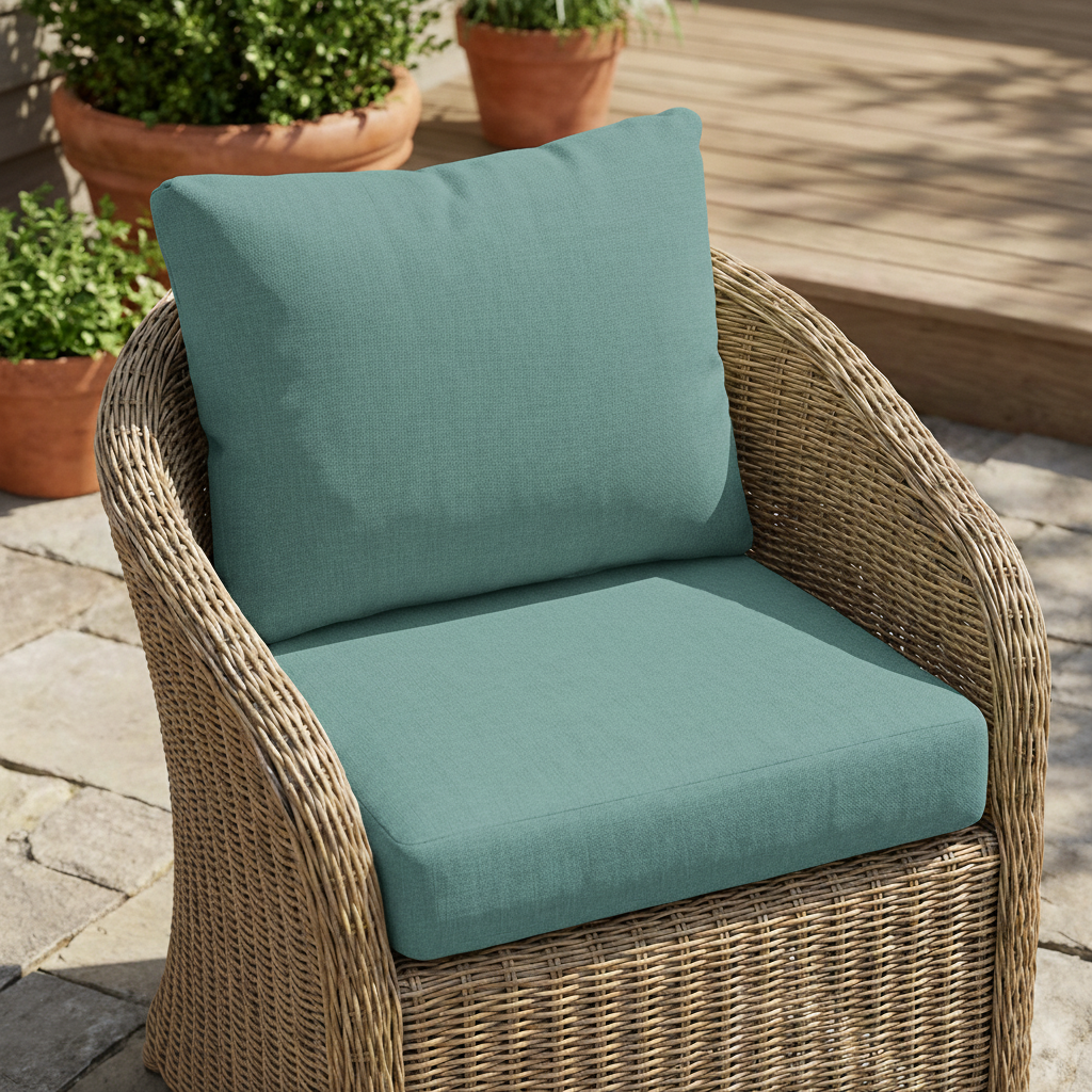 Noah Outdoor Club Chair Cushion Set, Seat Cushion and Back Cushion