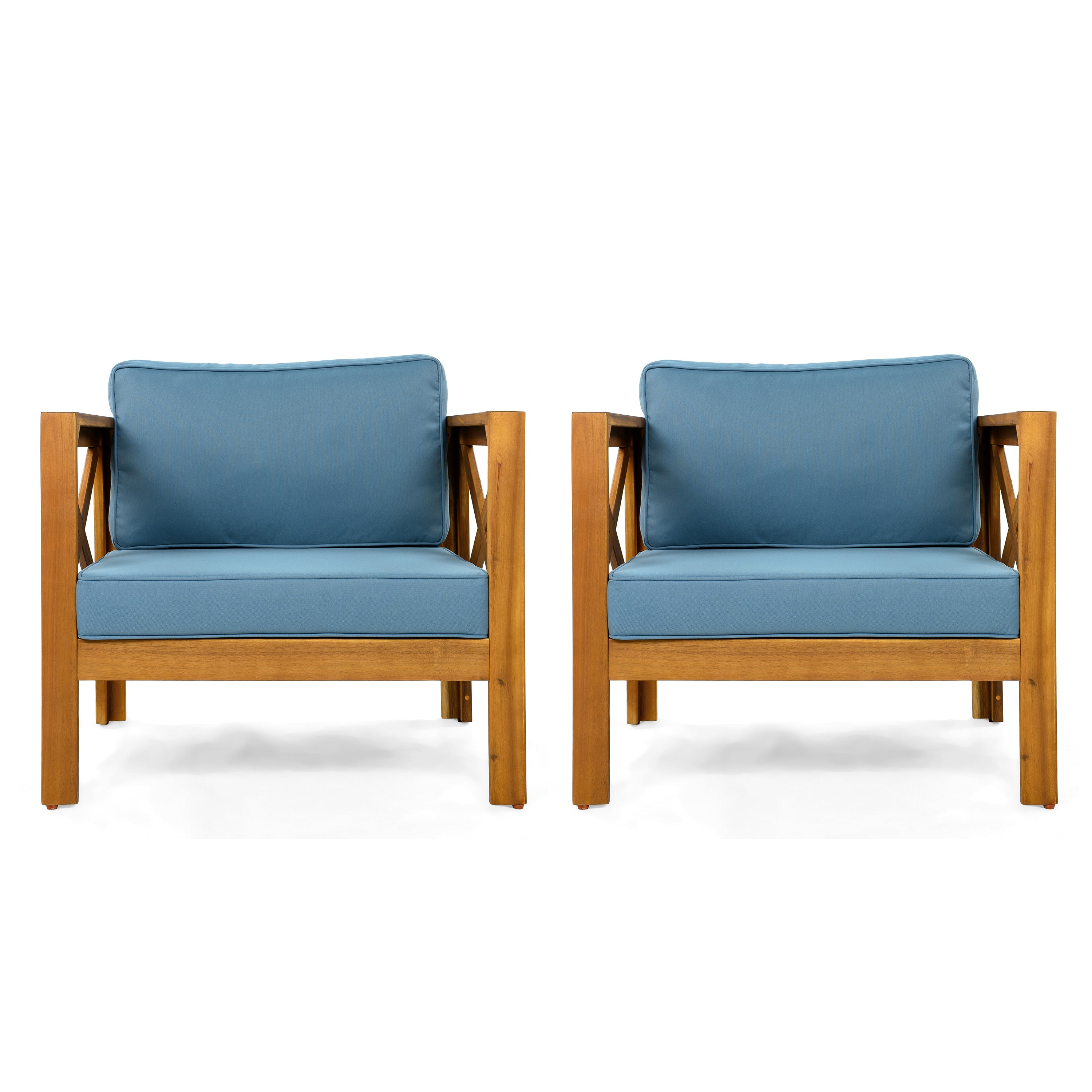 Brava Outdoor 3-Piece Patio Conversation Set