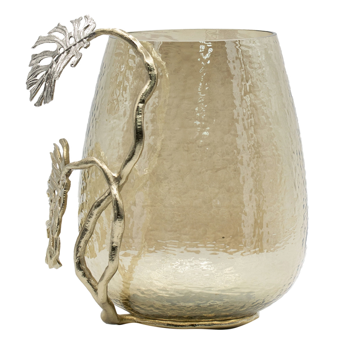 Palm Leaf Candle Holder