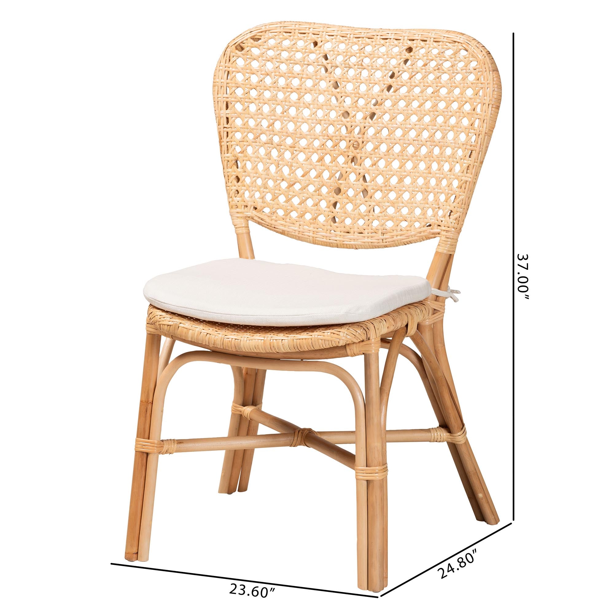 Medora Rattan Dining Chair