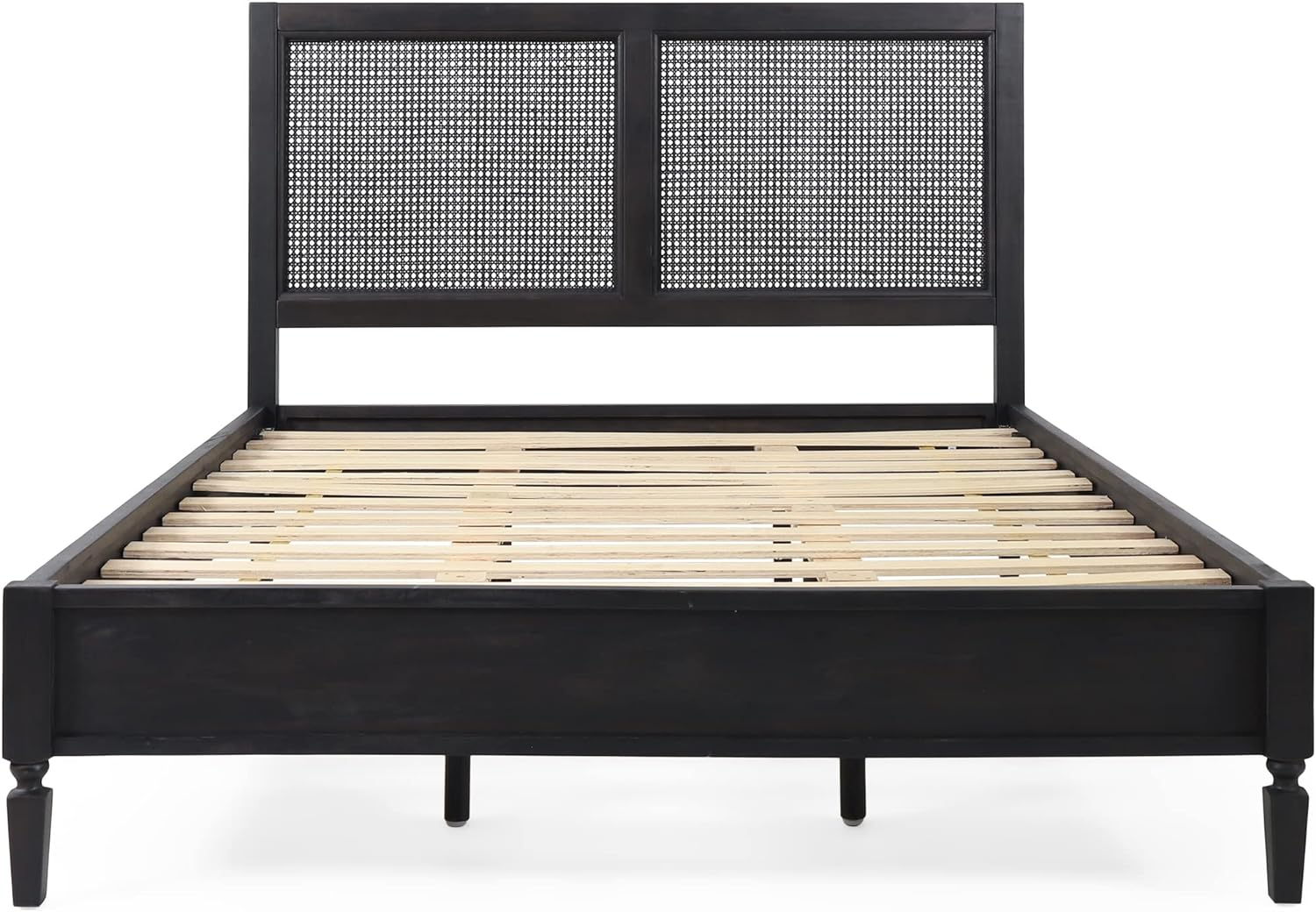 Balikos Solid Wood Queen Bed