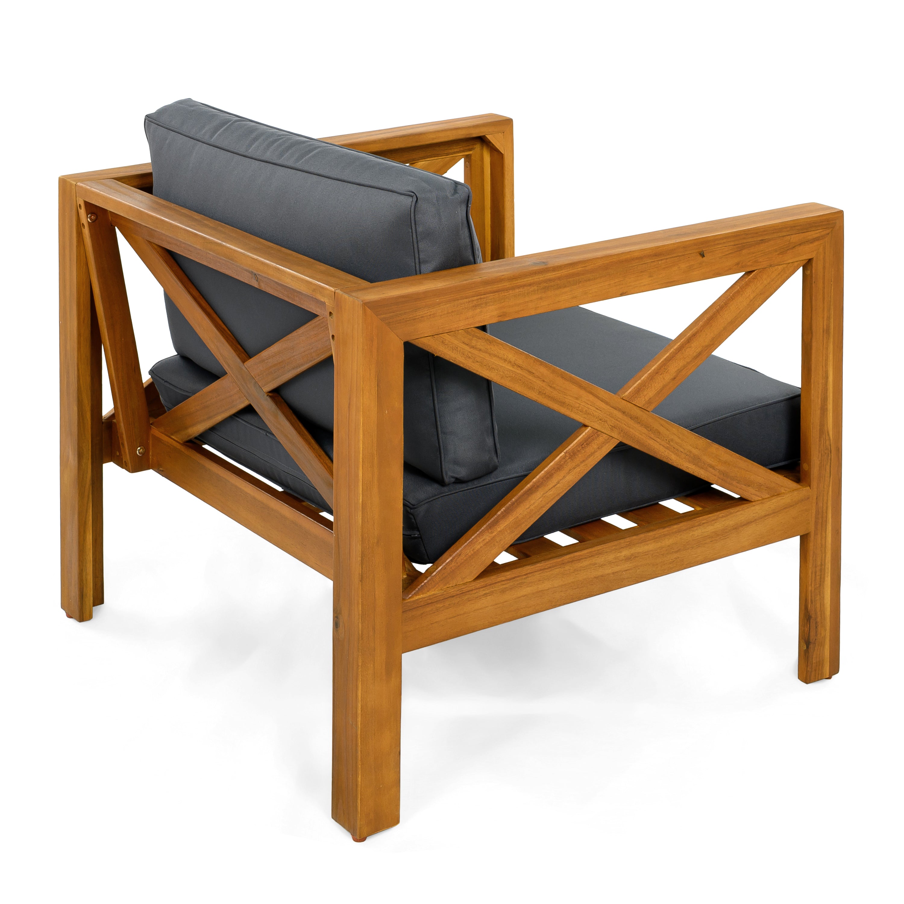 Brava Outdoor 3-Piece Patio Conversation Set