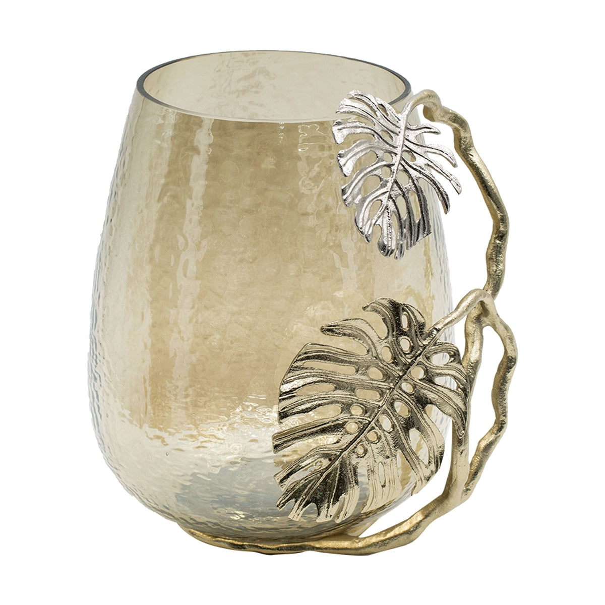 Palm Leaf Candle Holder