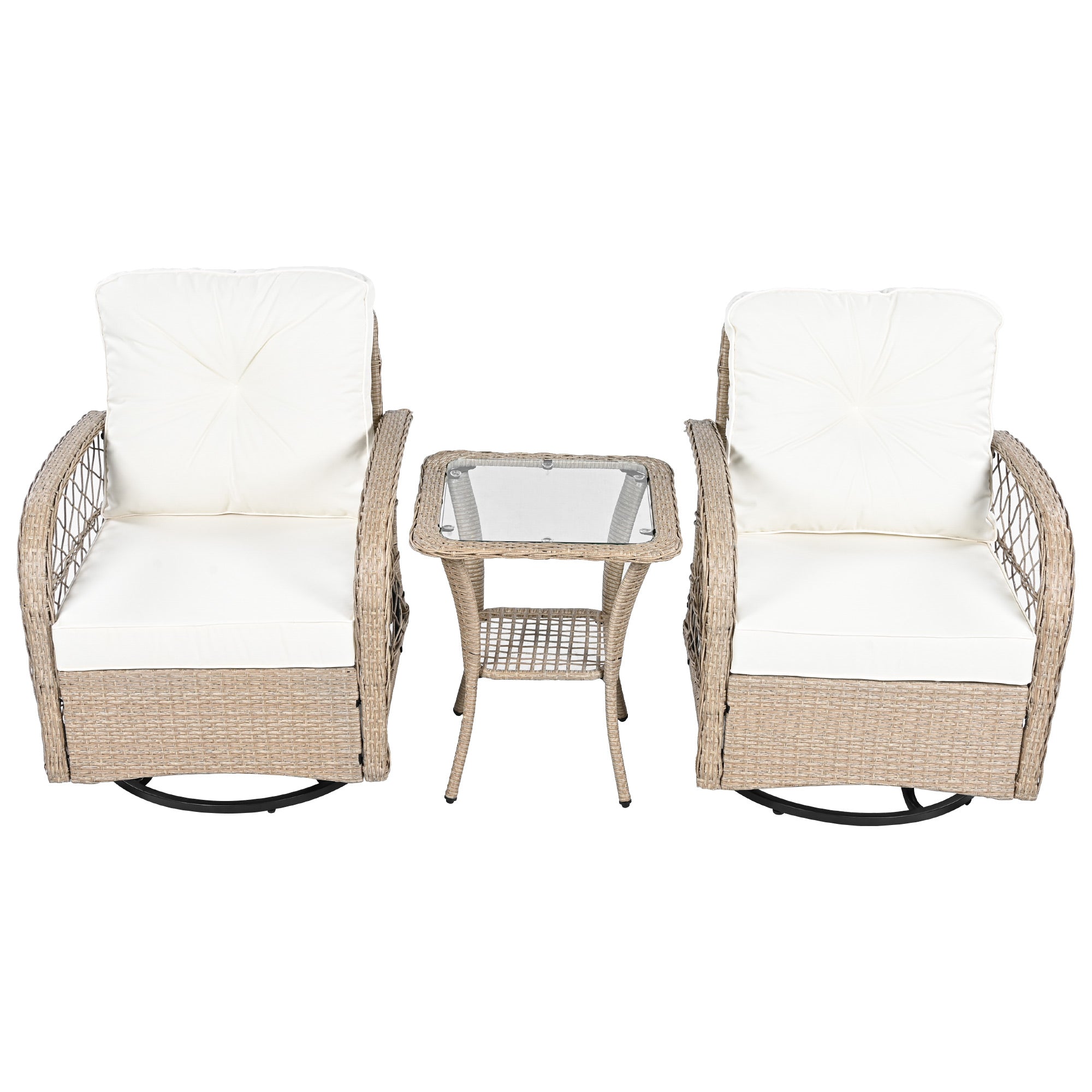 3-Piece Outdoor Chat Set
