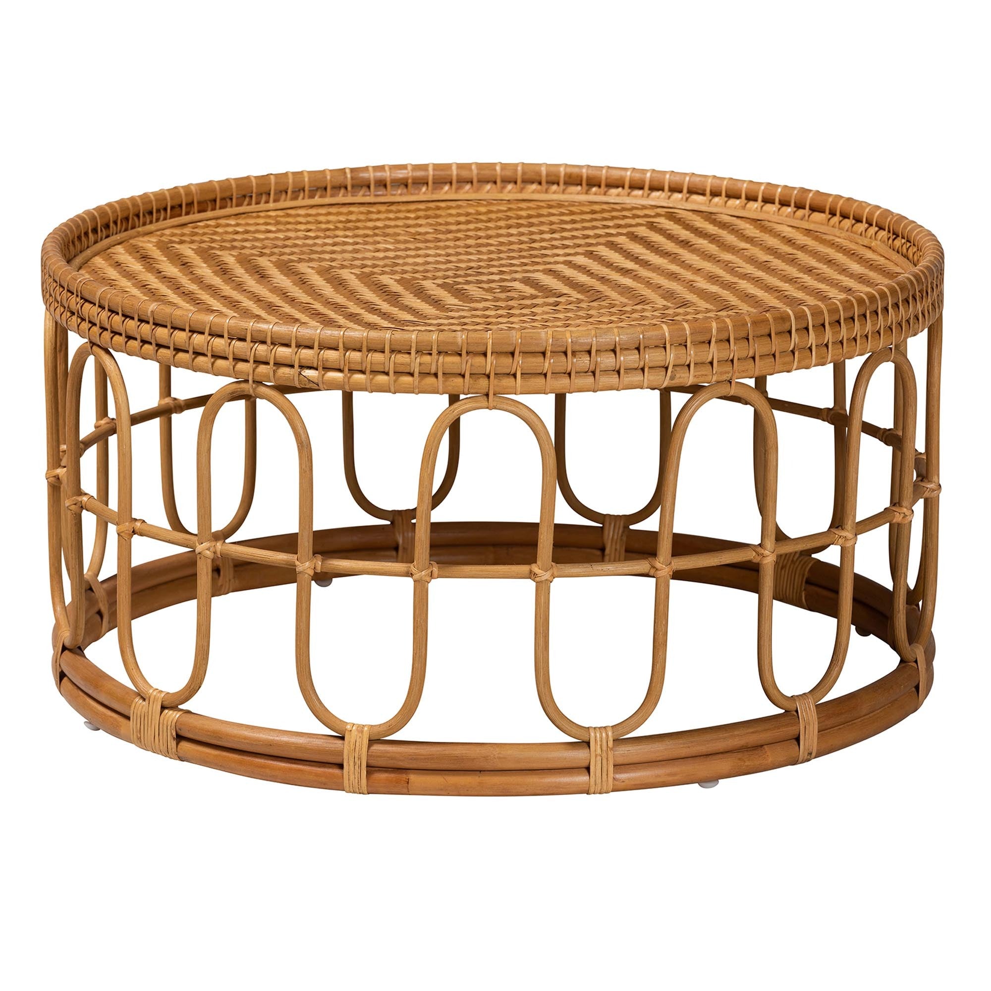Norton Rattan Coffee Table