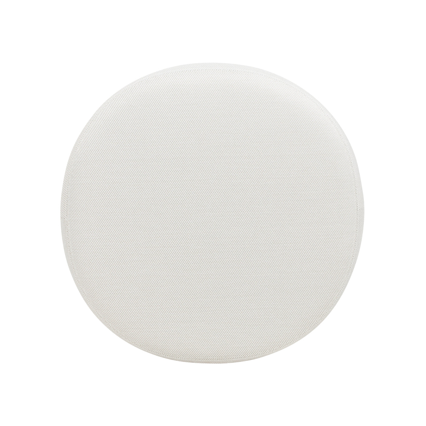Willow Round Wicker & Upholstered Patio Ottoman