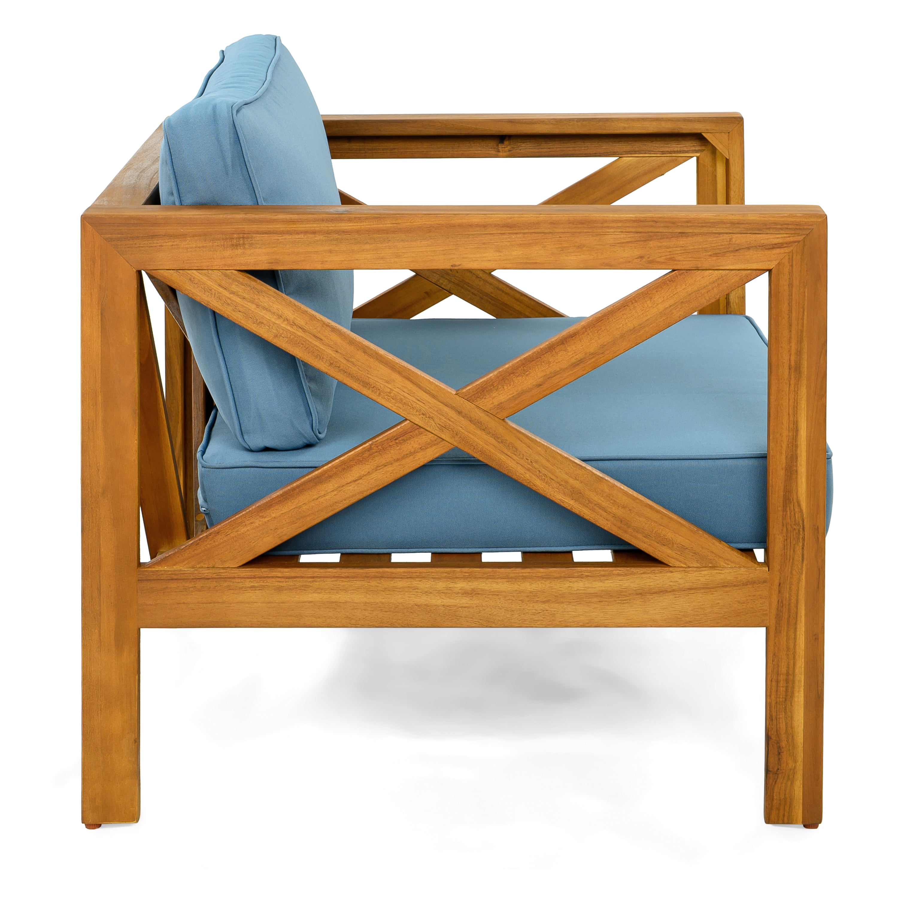 Brava Outdoor 3-Piece Patio Conversation Set