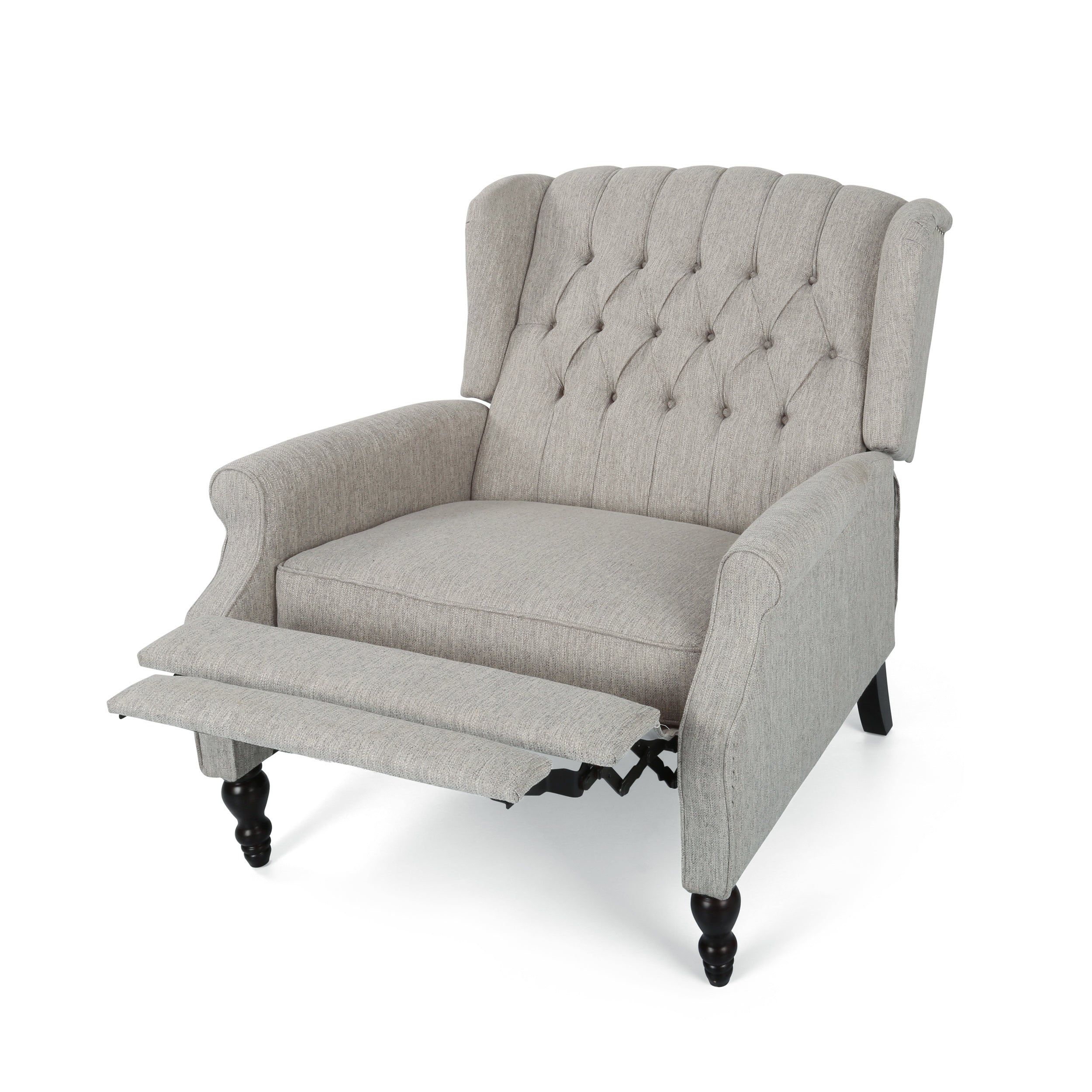 Oversized Wingback Tufted Recliner Accent Chair