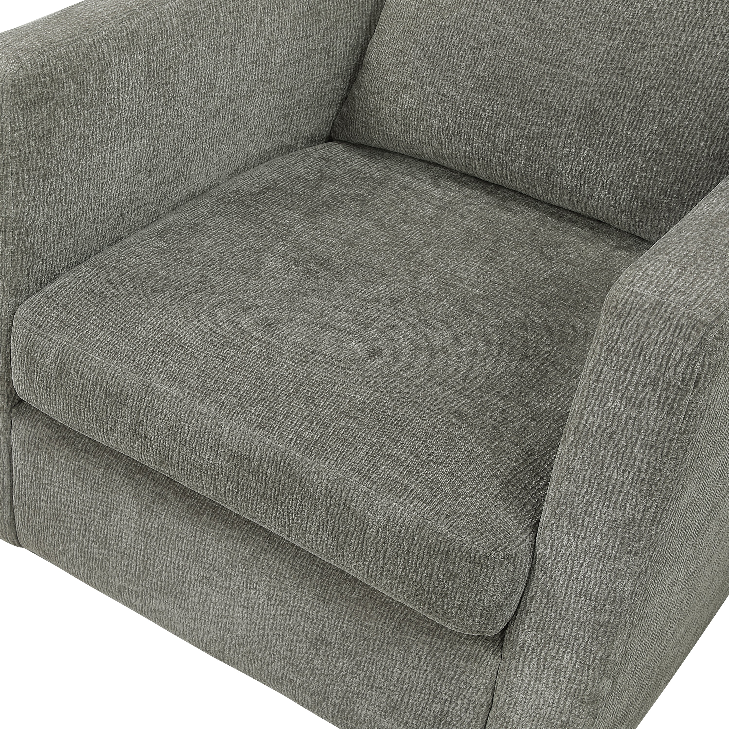 Sutton Swivel Barrel Chair with Performance Fabric