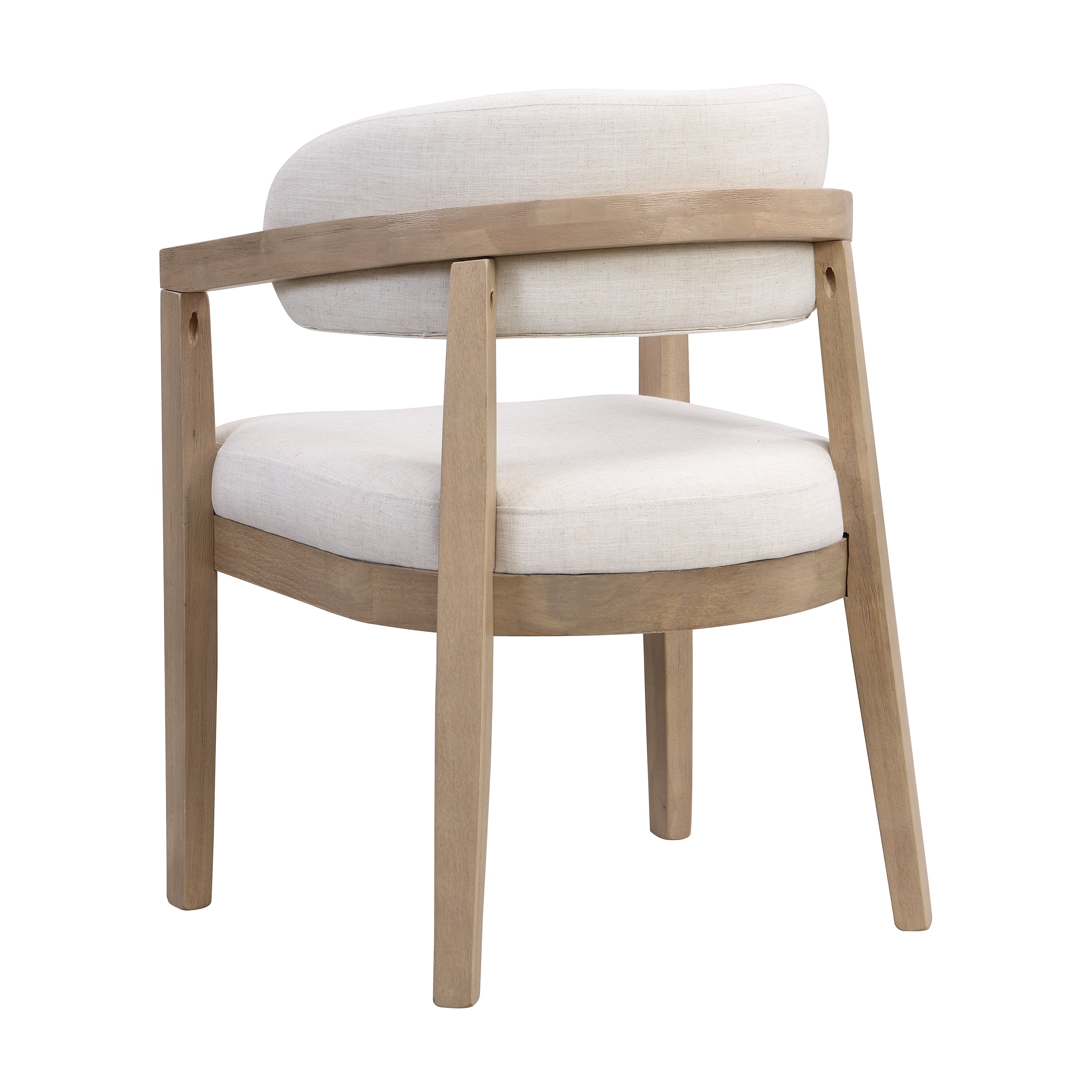 Whitfield 7-Piece Wood Upholstered Dining Set with U-Back Chairs