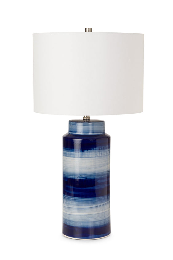 Felicity 30" Navy Ceramic Table Lamp, (Set of 2) - Table Lamps